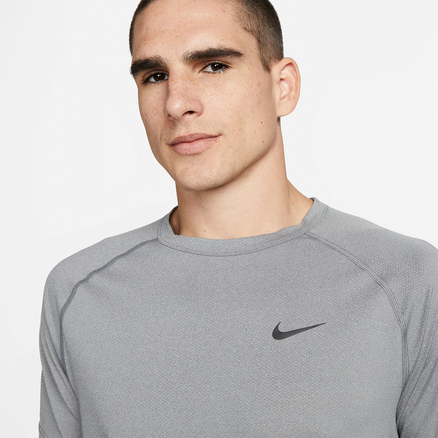 Nike Dri-FIT Ready Maglietta Smoke Gray/Heater/Black