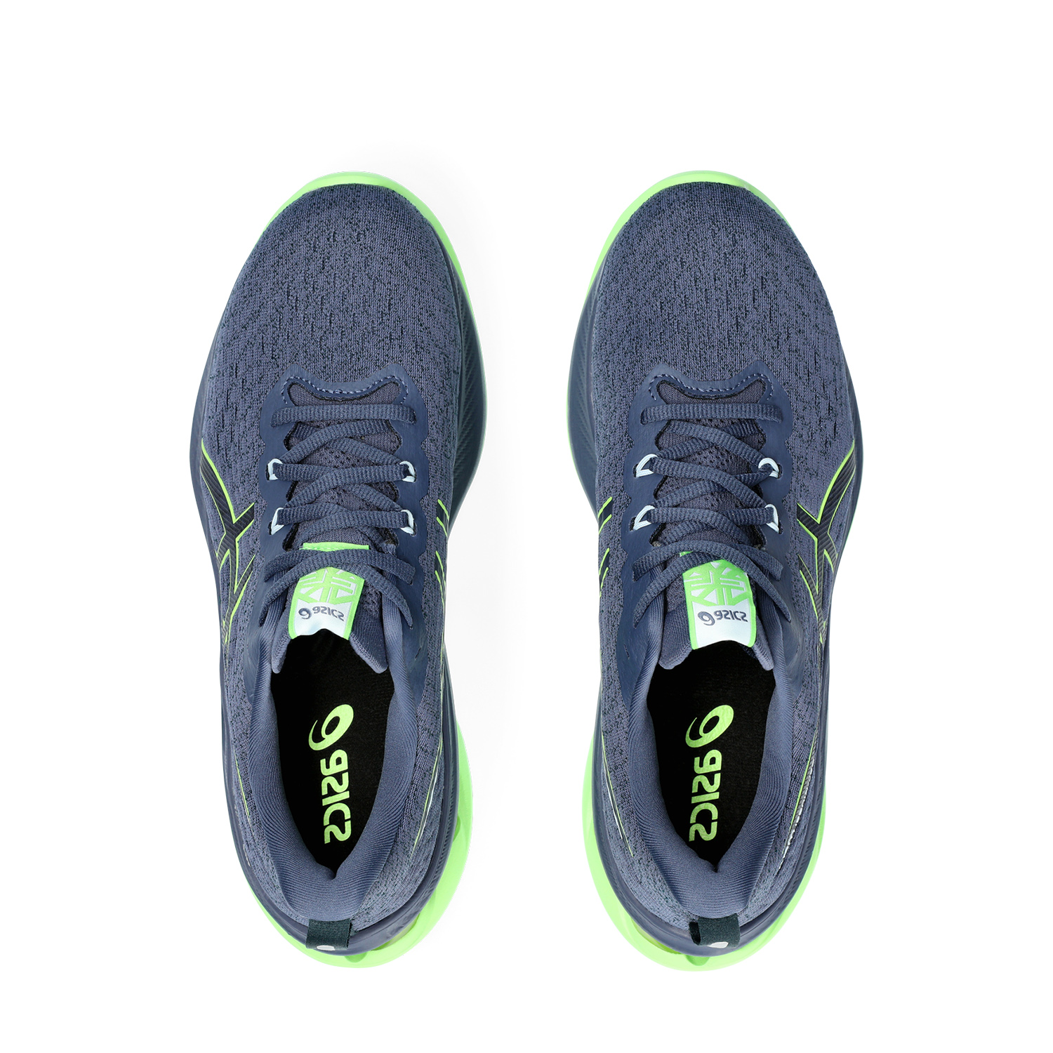 Asics Kinsei Max Thunder Blue/Electric Lime