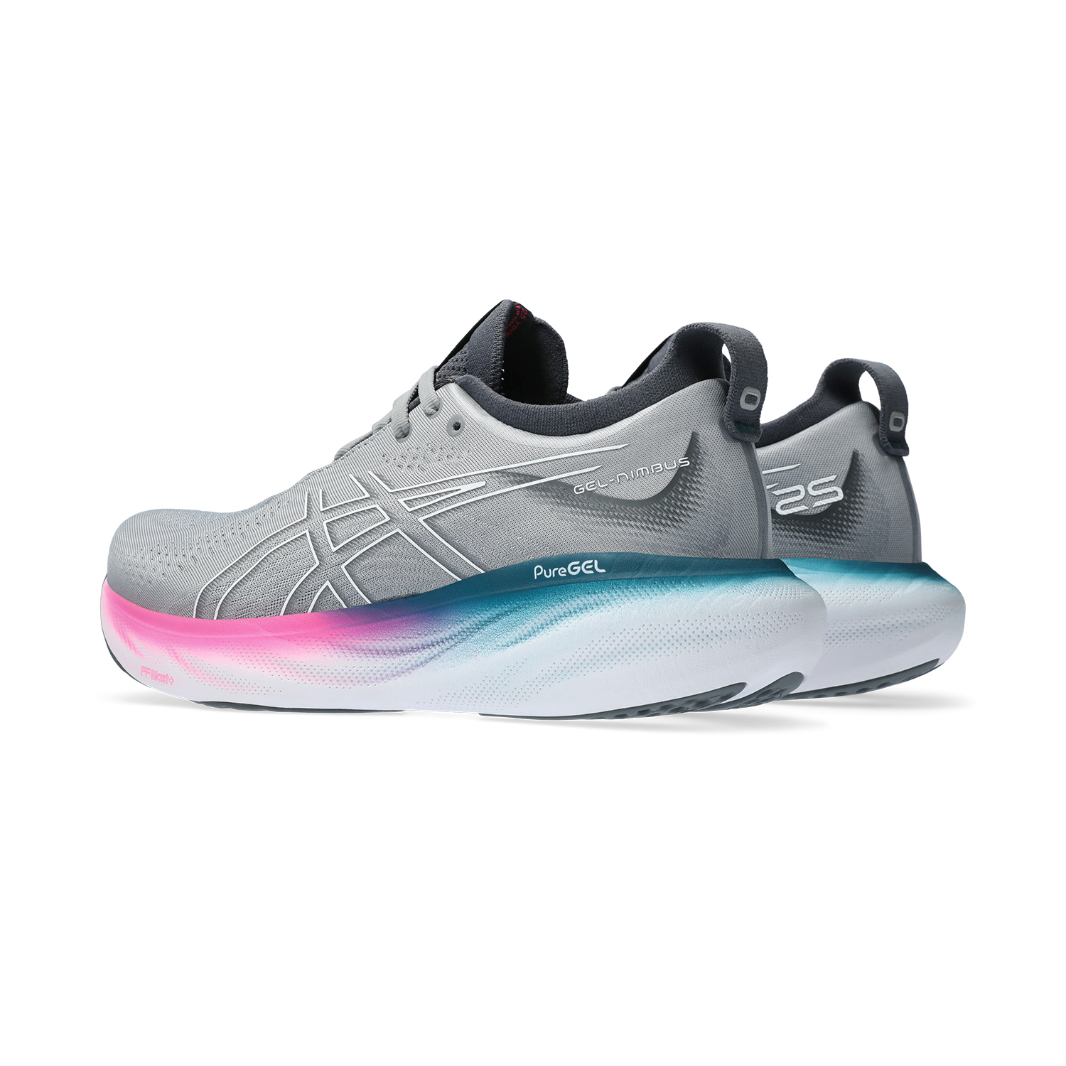 Asics Gel Nimbus 25 Sheet Rock/White