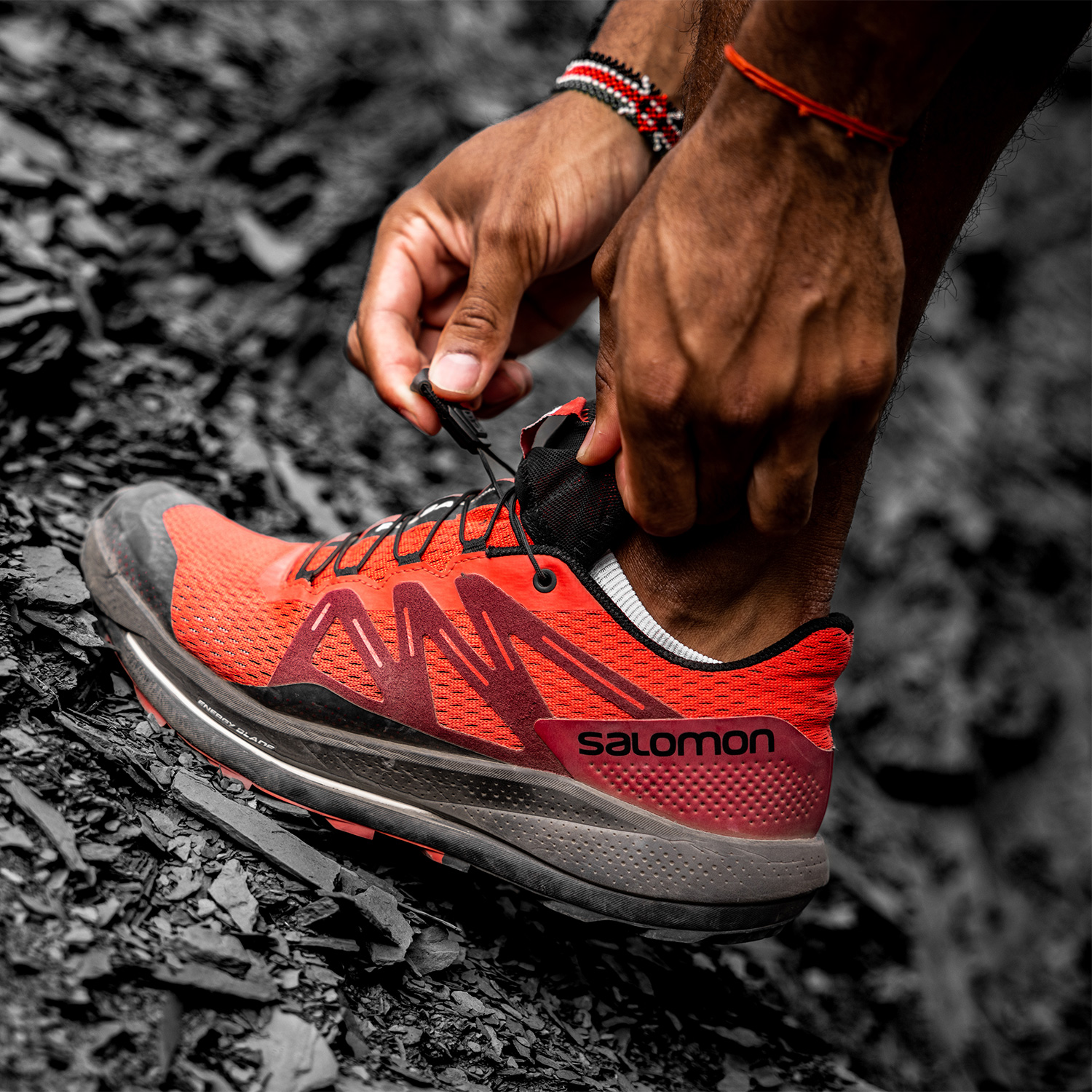 Salomon Pulsar Trail Poppy Red/Biking Red/Black