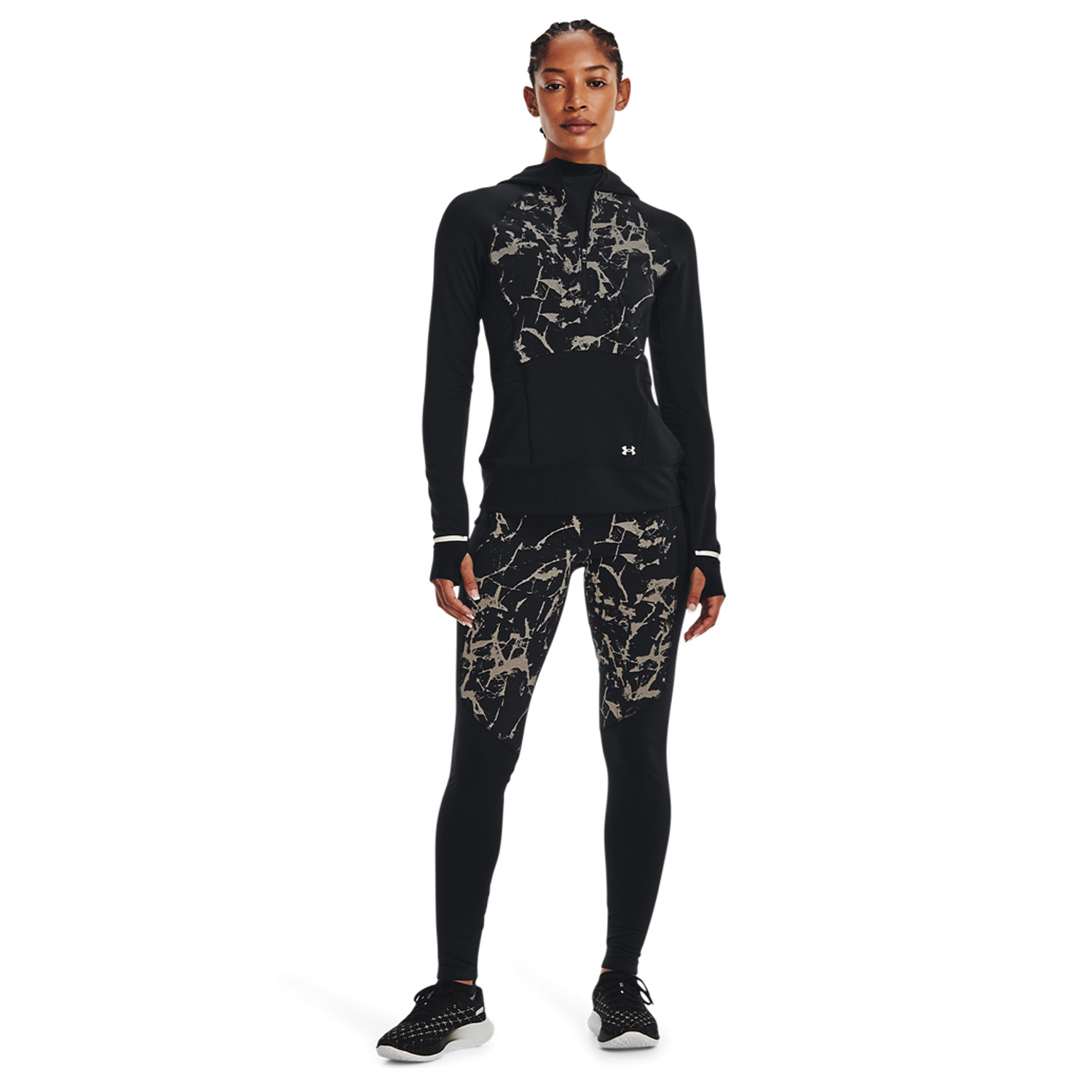 Under Armour Outrun The Cold Tights Black/Reflective