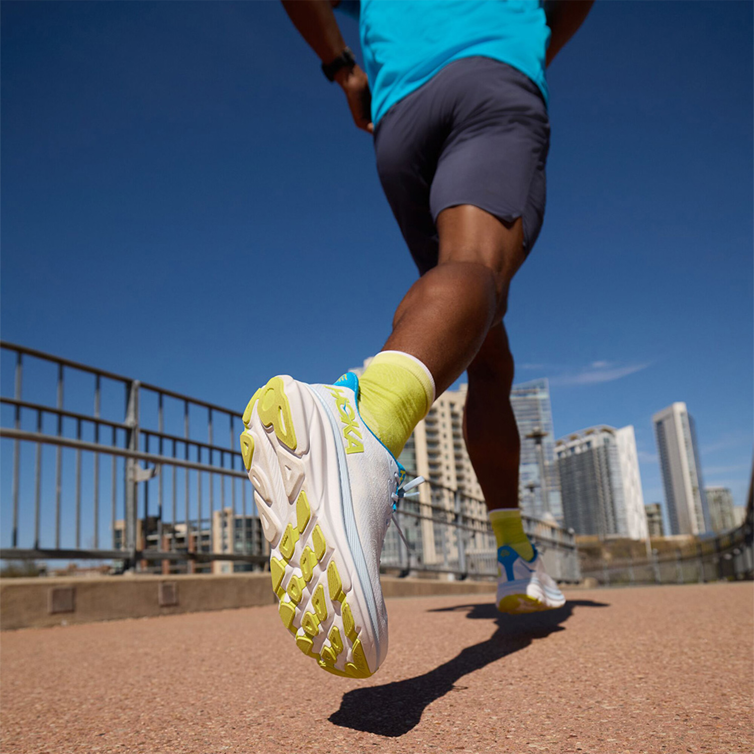 Hoka Clifton 9 Ice Water/Evening Primrose