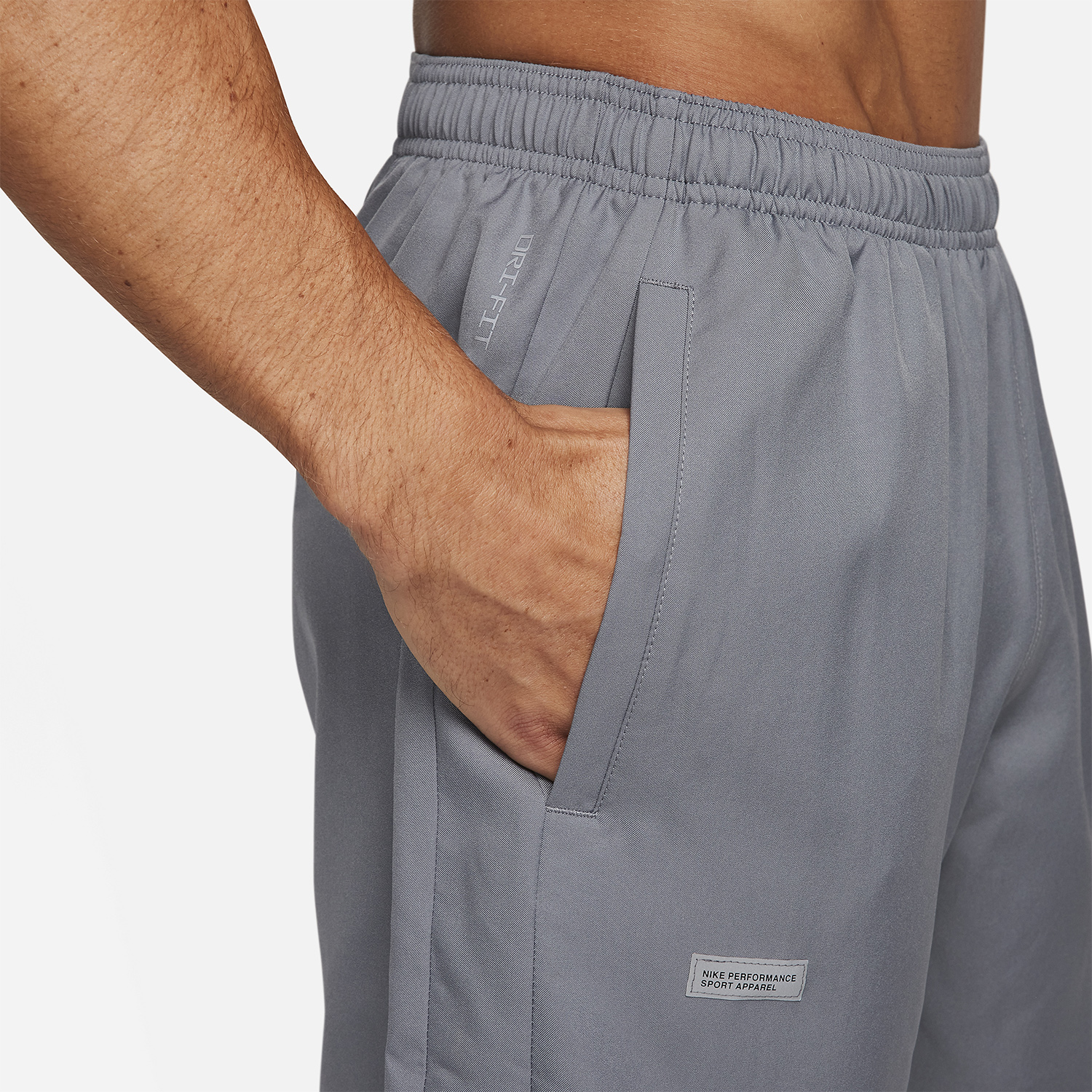 Nike Challenger Flash Pantaloni Smoke Grey/Reflective Silver