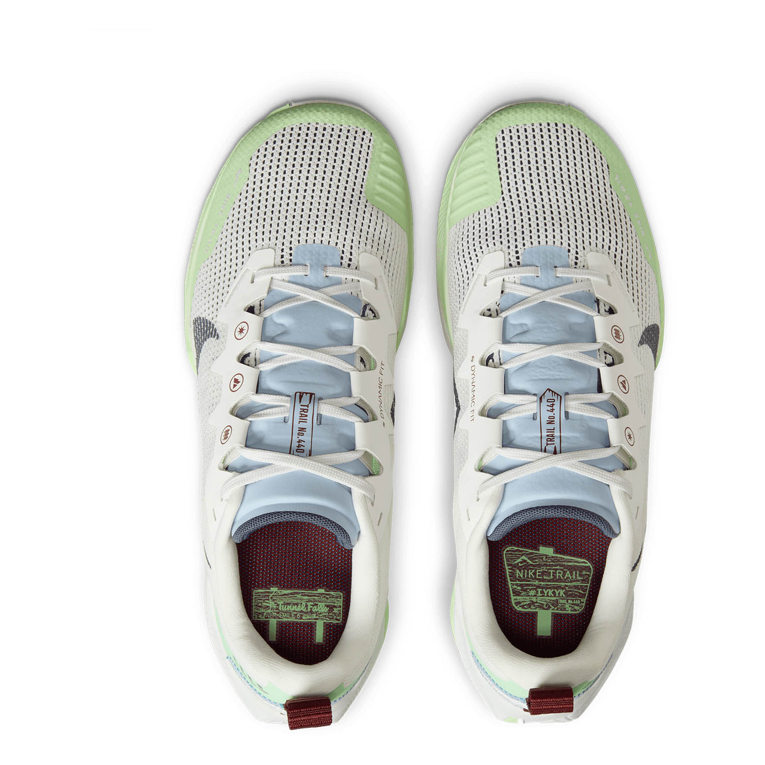 Nike React Wildhorse 8 Summit White/Thunder Blue/Vapor Green