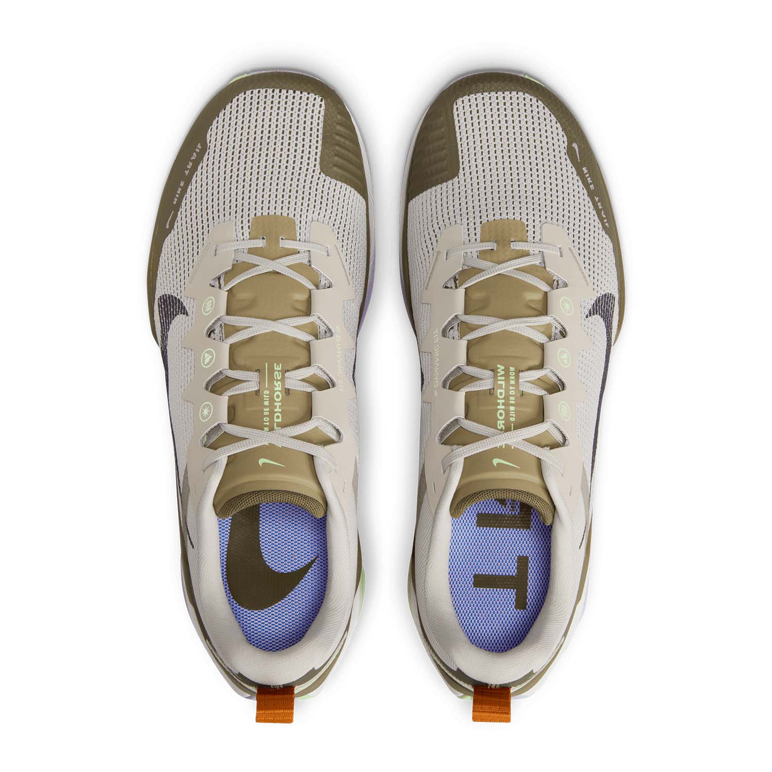 Nike React Wildhorse 8 Light Iron Ore/Anthracite/Lilac Bloom