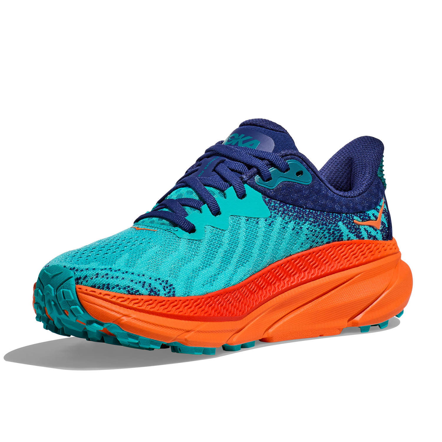 Hoka Challenger 7 Ceramic/Vibrant Orange