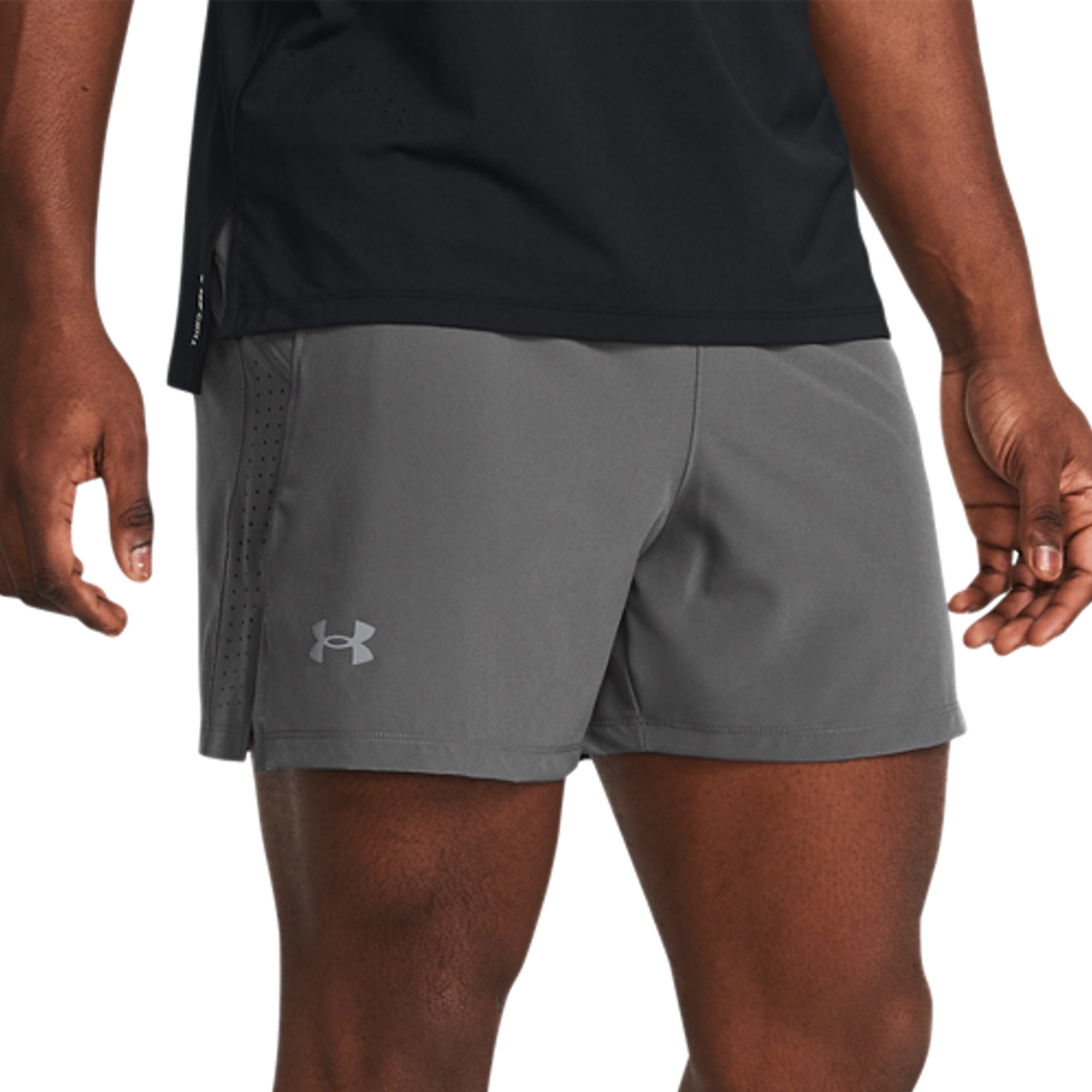 Under Armour Launch Elite 5in Pantaloncini Castlerock/Reflective
