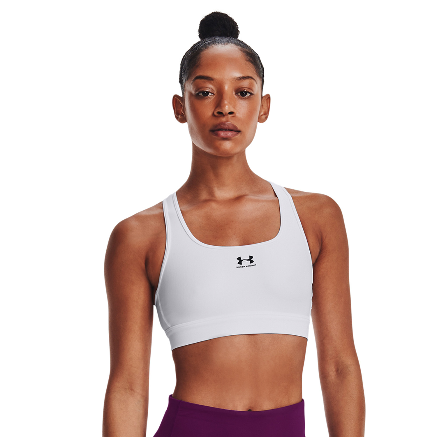 Under Armour Authentics Reggiseno Sportivo White