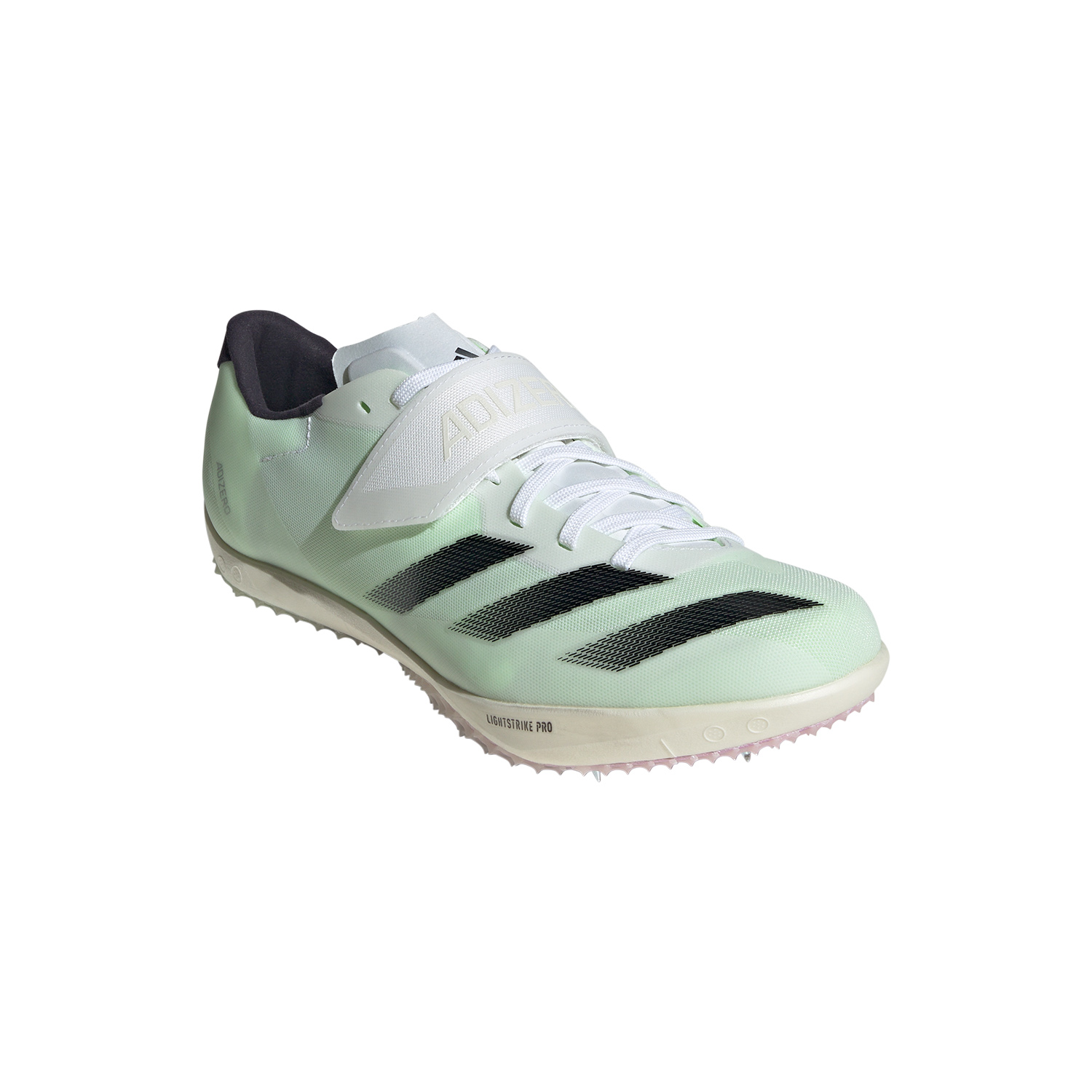adidas adizero High Jump Cloud White/Core Black/Green Spark