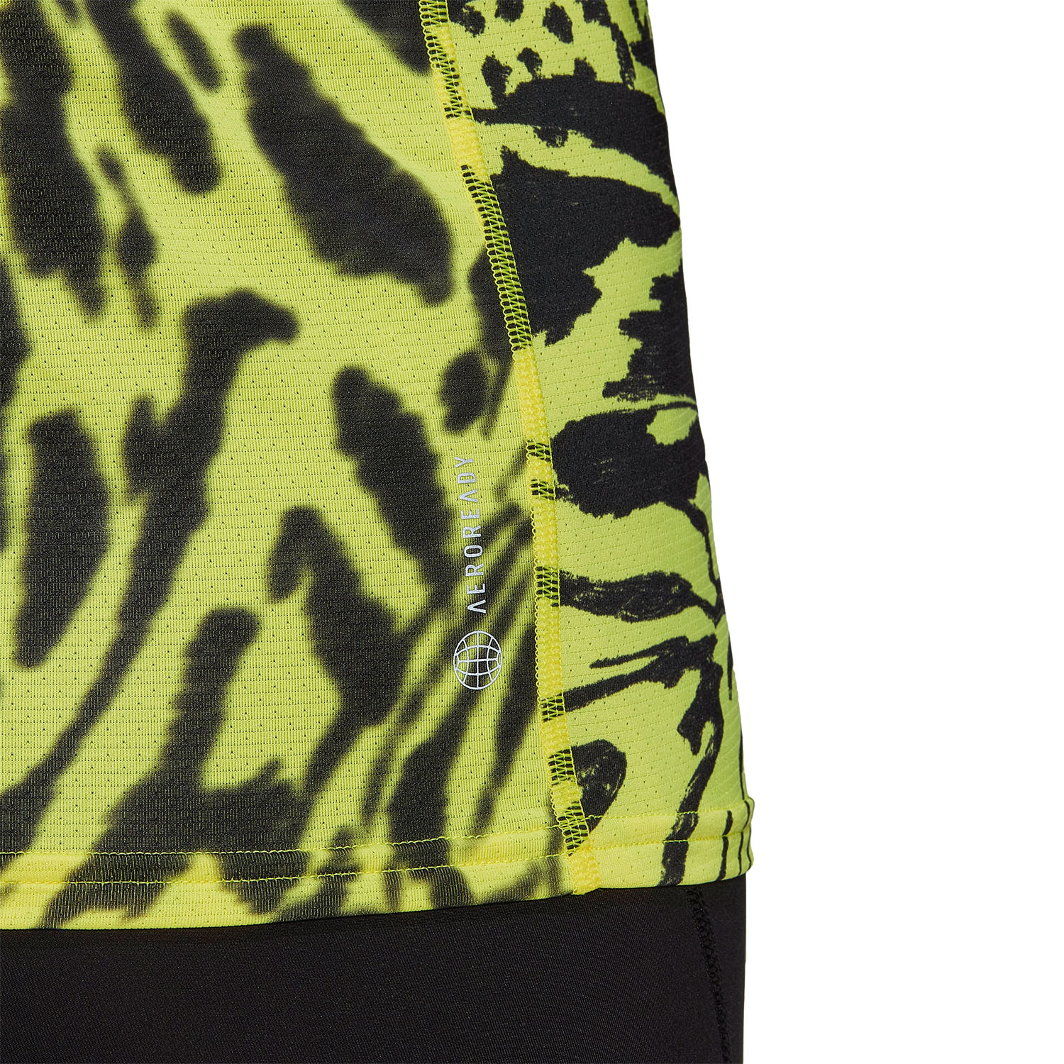 adidas Fast Printed Maglietta Beam Yellow/Black