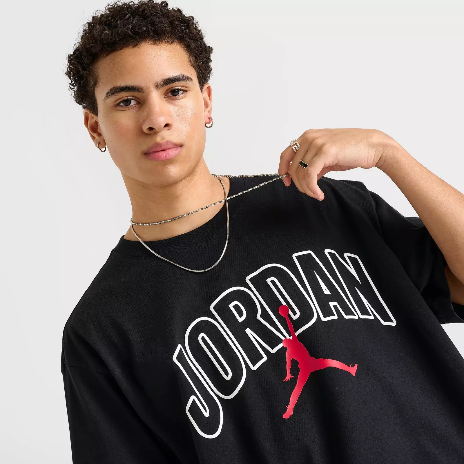 Men's Jordan Brooklyn Arch Logo T-Shirt