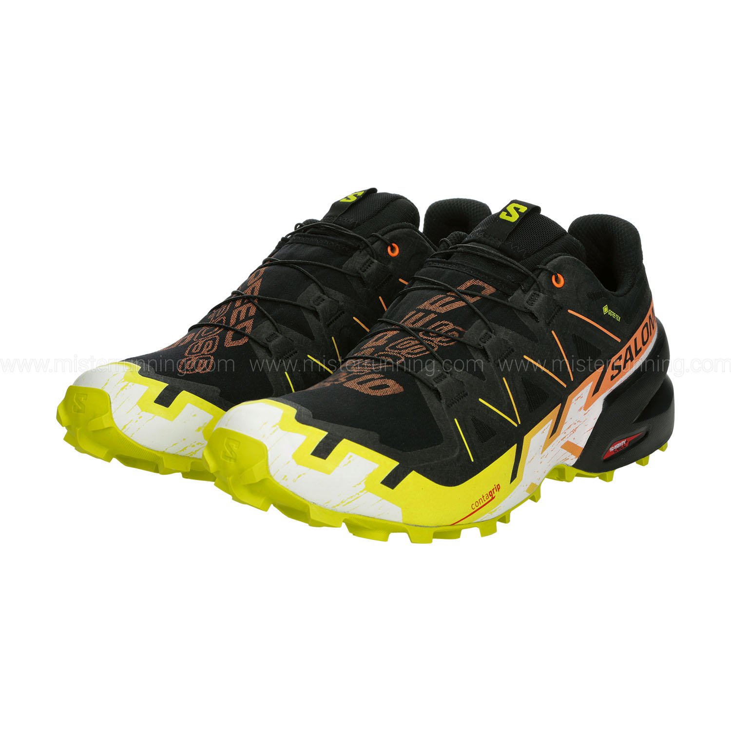 Salomon Speedcross 6 GTX Black/Sulphur Spring/Bird of Paradise