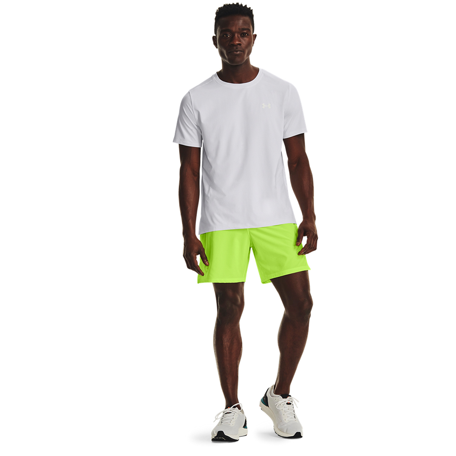 Under Armour Iso-Chill Laser Heat Maglietta White