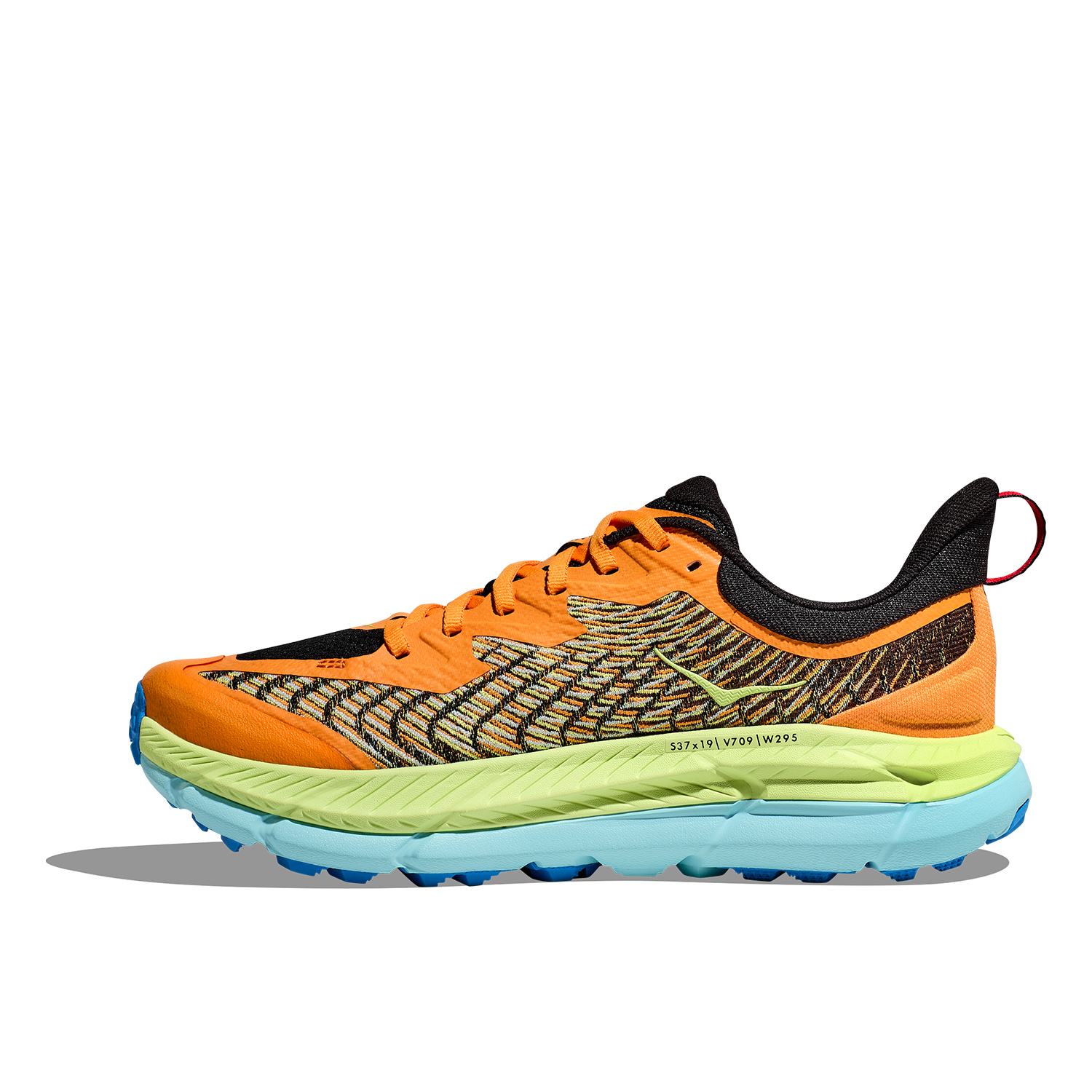 Hoka Mafate Speed 4 Solar Flare/lettuce