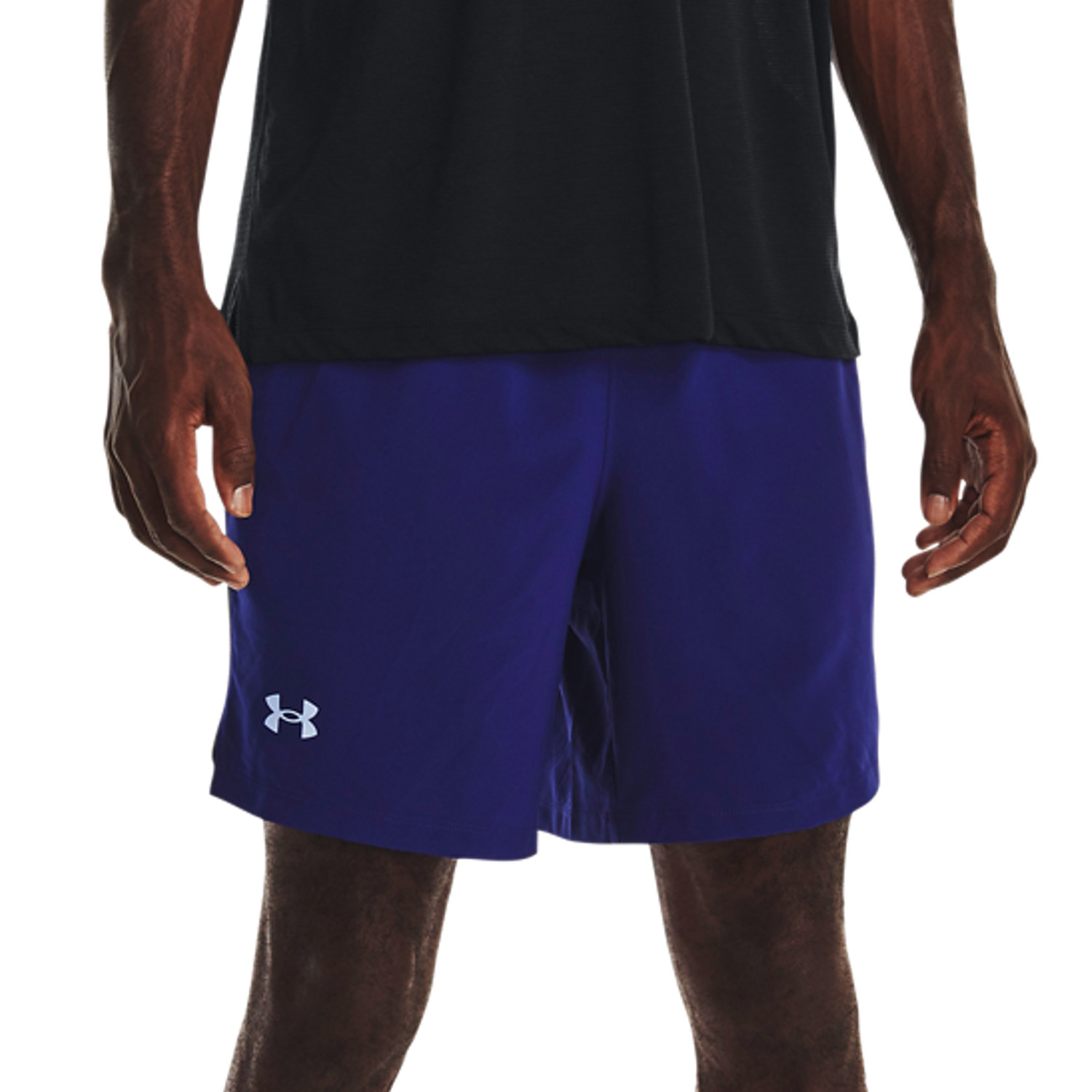 Under Armour Launch 2 in 1 7in Pantaloncini Sonar Blue/Black/Reflective