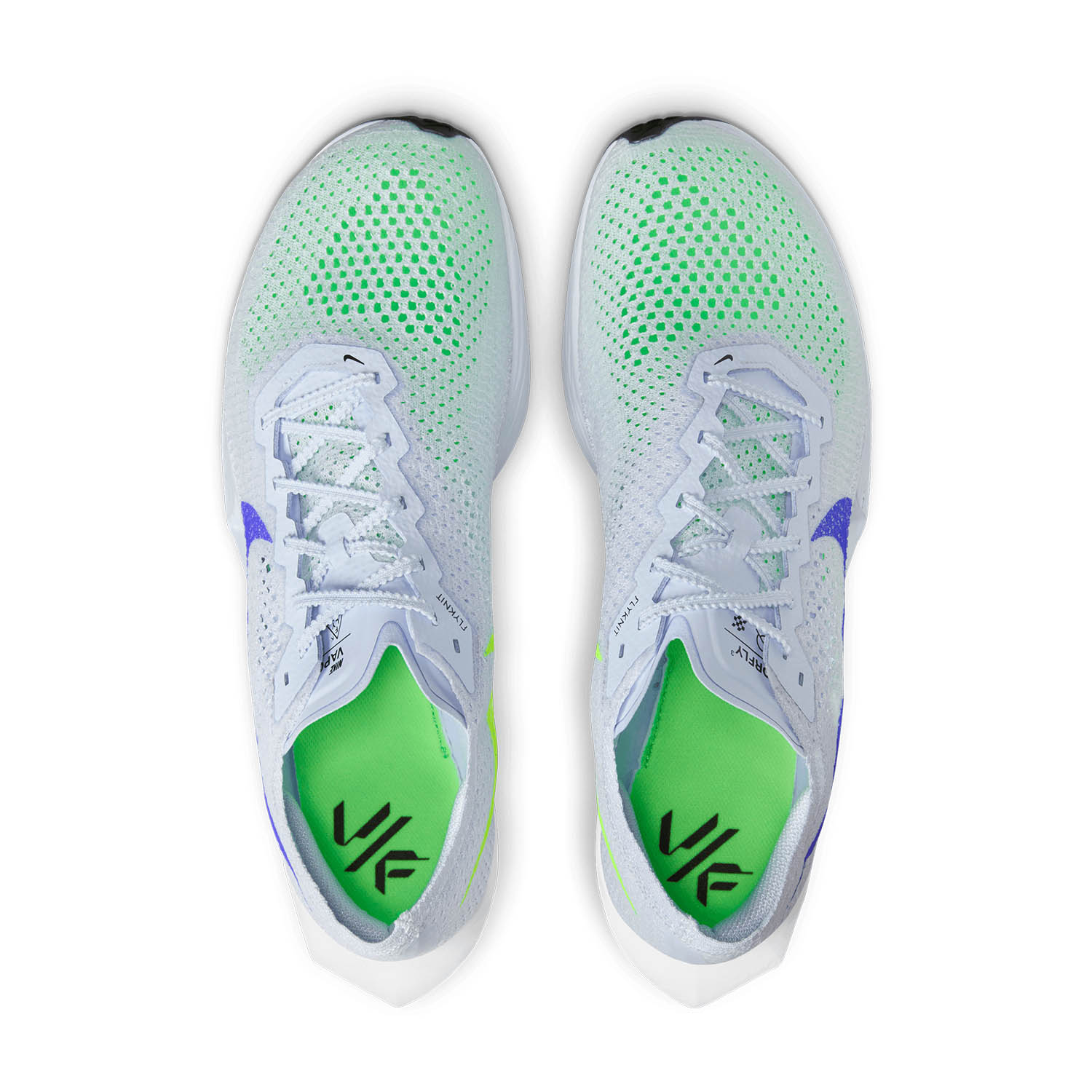 Nike ZoomX Vaporfly Next% 3 Football Grey/Racer Blue/Green Strike