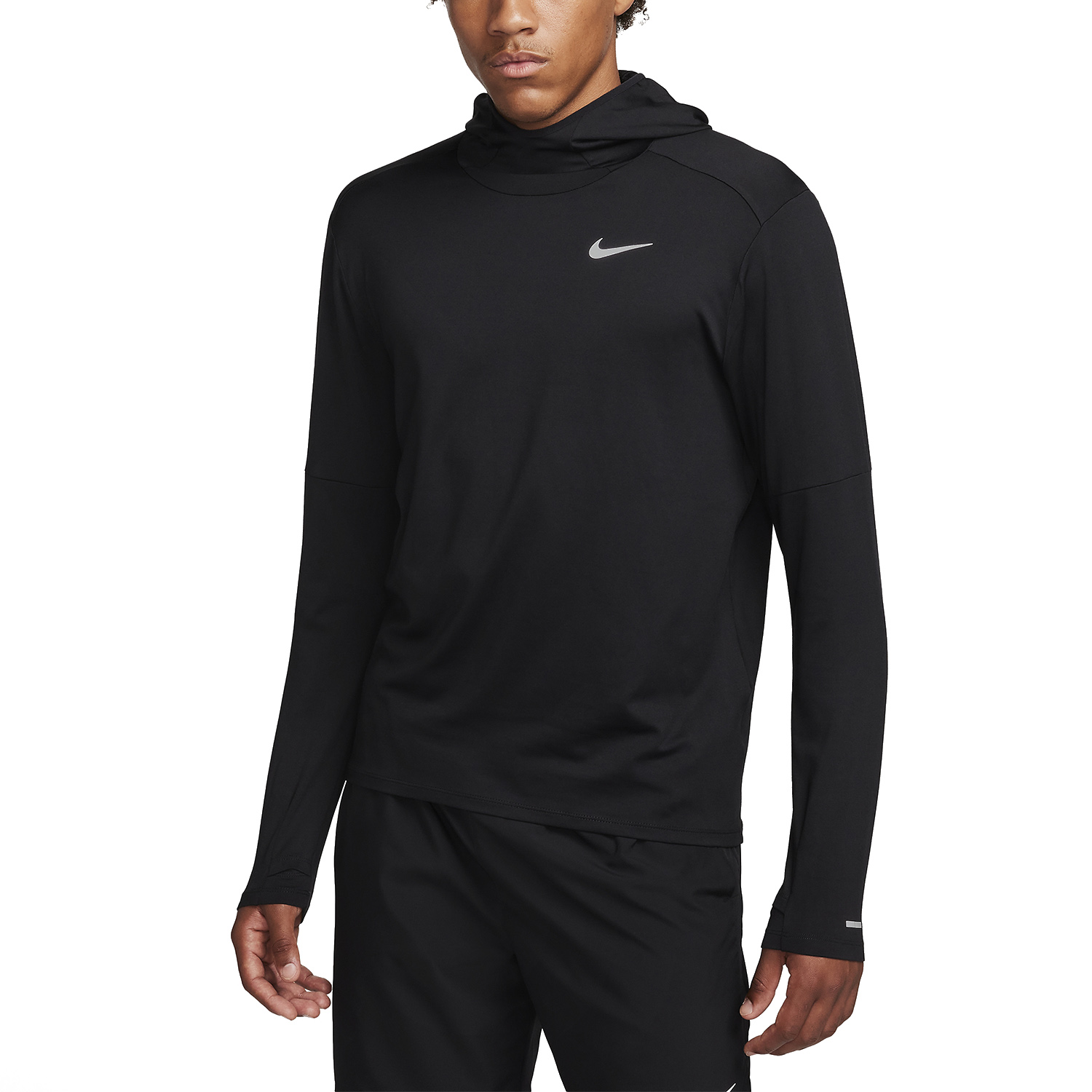 Nike Dri-FIT Element Maglia Black/Reflective Silver