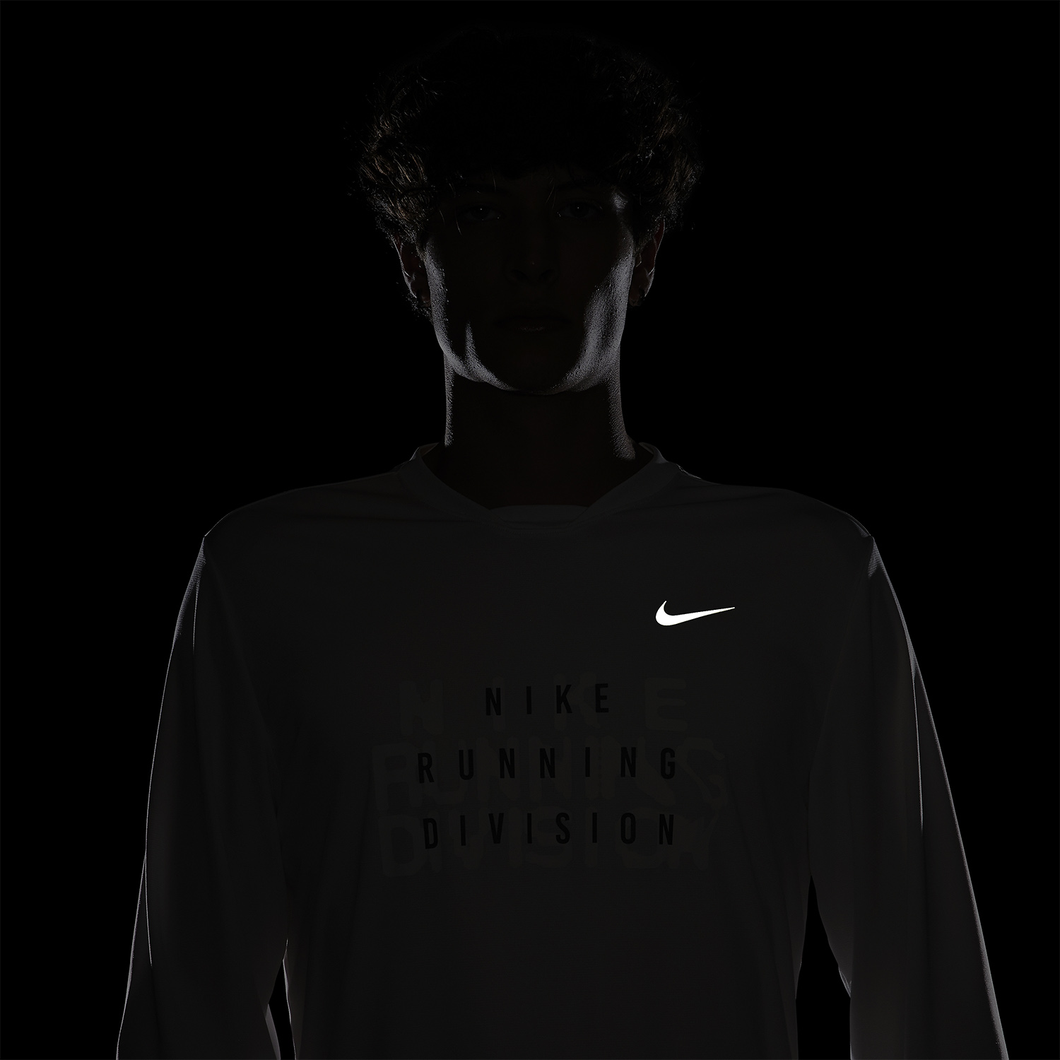 Nike Dri-FIT Run Division Rise 365 Maglia Phantom/Black Reflective