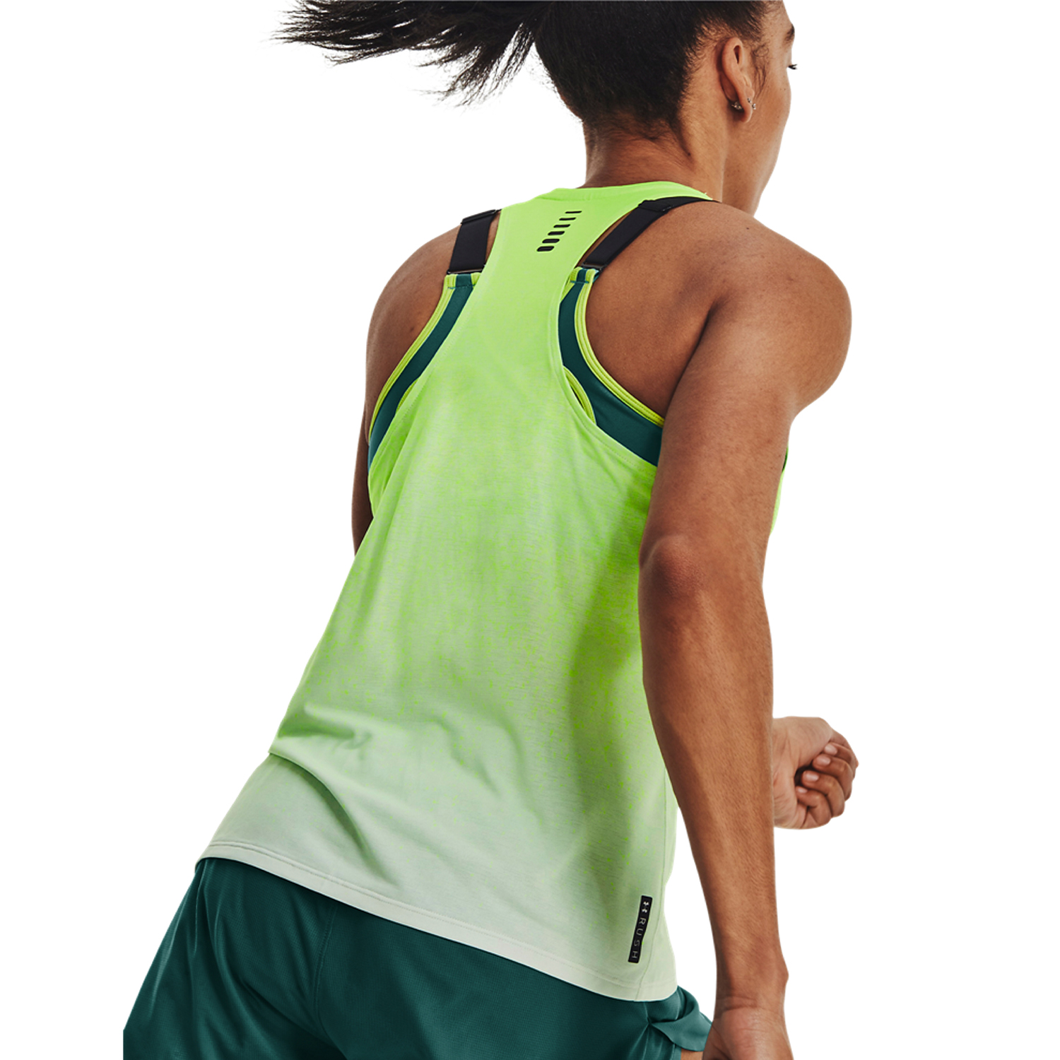 Under Armour Pro Elite Canotta Lime Surge/Halo Gray/Black