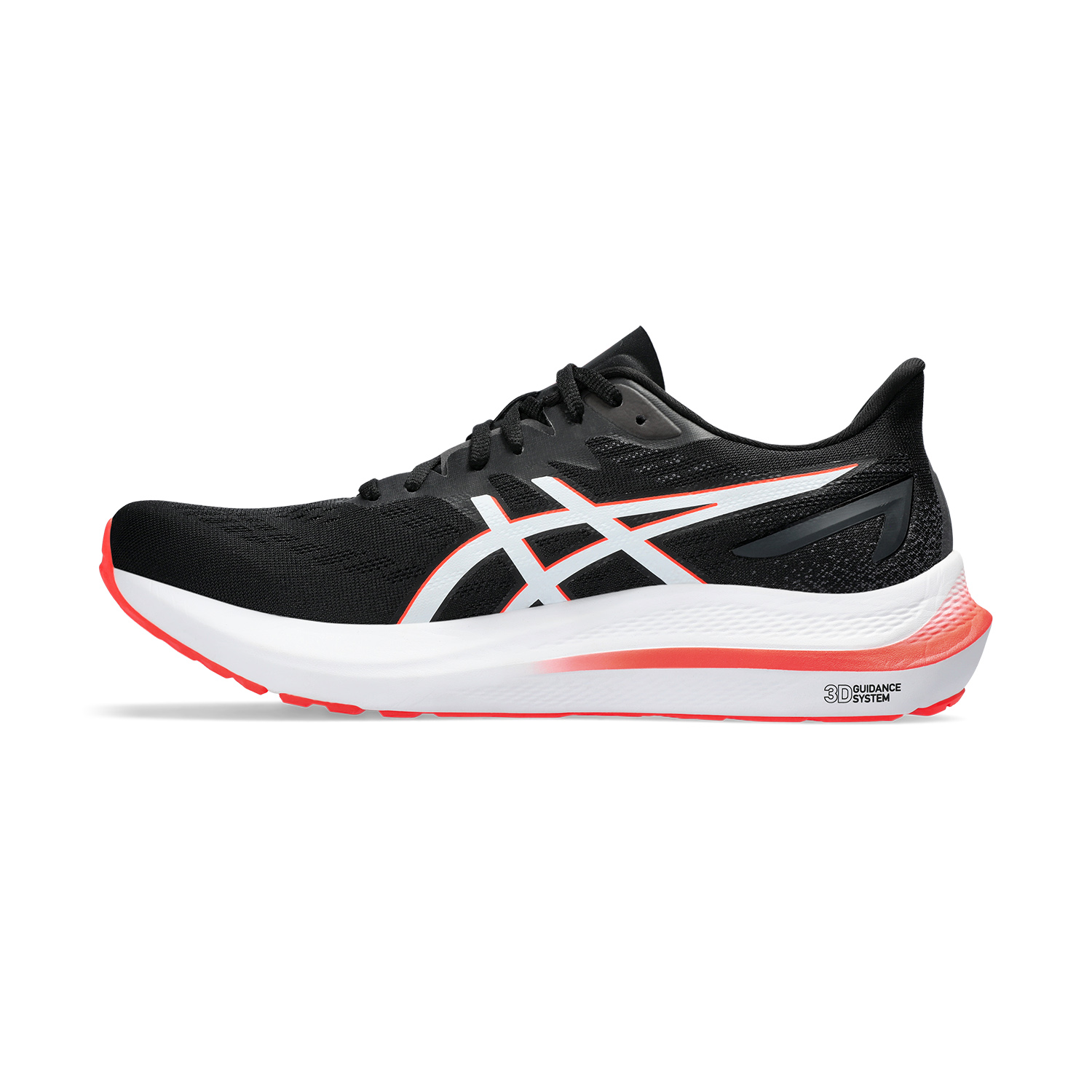 Asics GT 2000 12 Black/Sunrise Red
