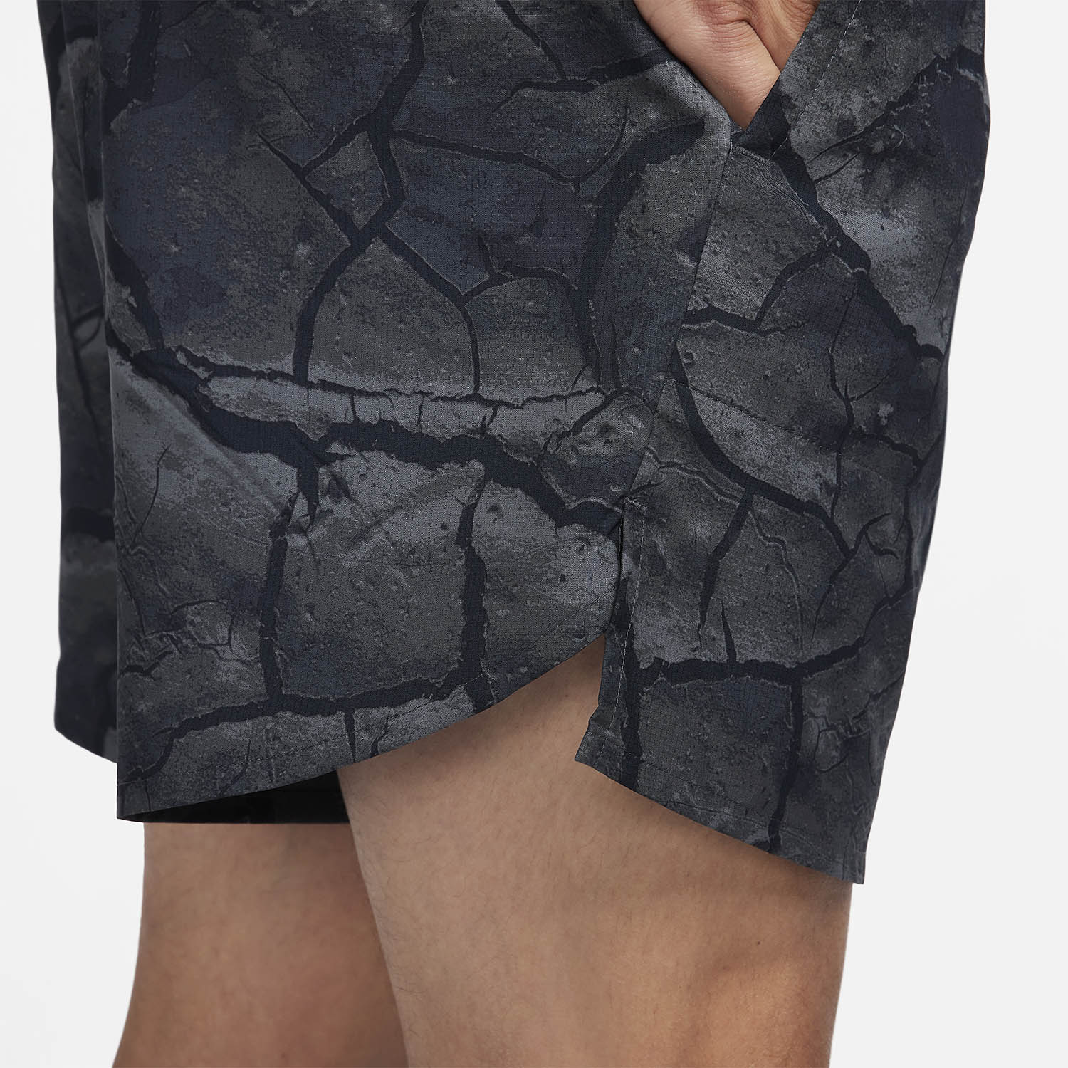 Nike Dri-FIT Stride 7in Pantaloncini Black/Reflective Silver