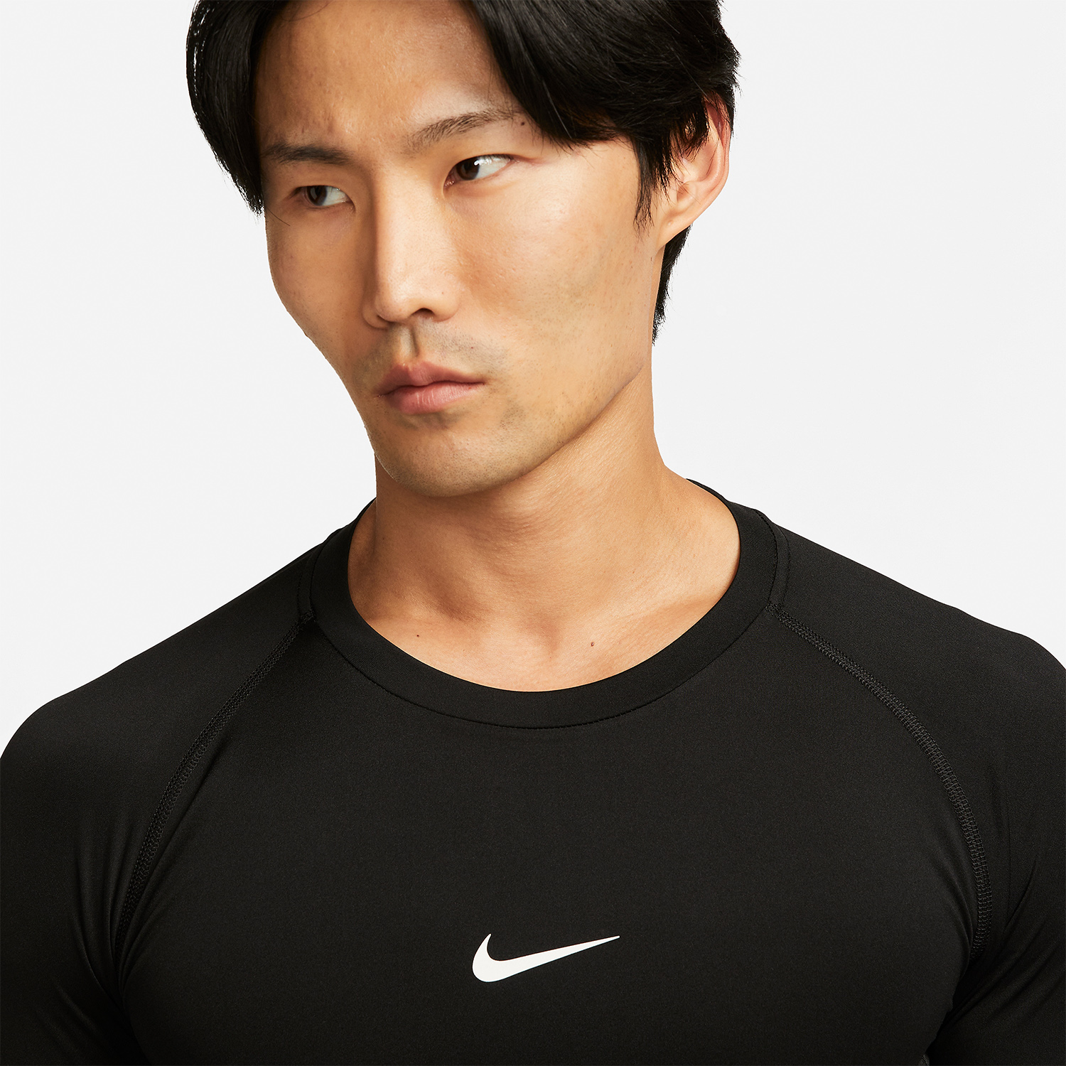 Nike Dri-FIT Logo Maglia Black/White