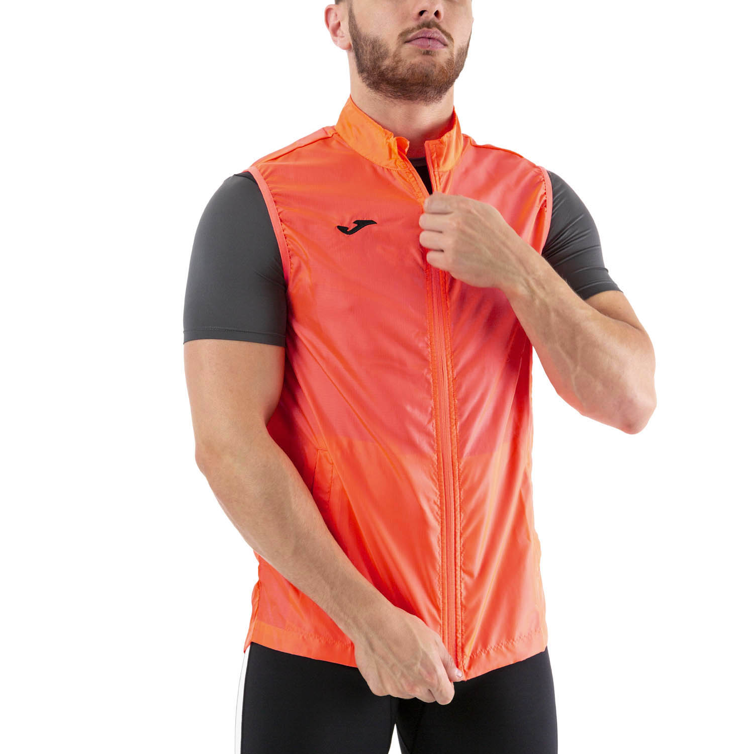 Joma Elite VII Gilet Fluor Coral/White