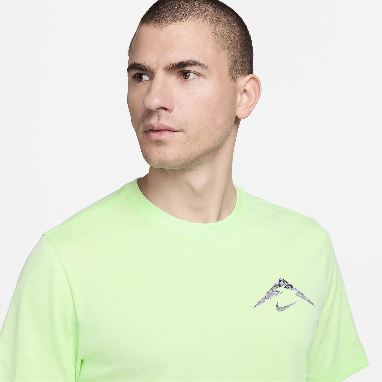 Nike Dri-FIT Trail Logo Maglietta Vapor Green