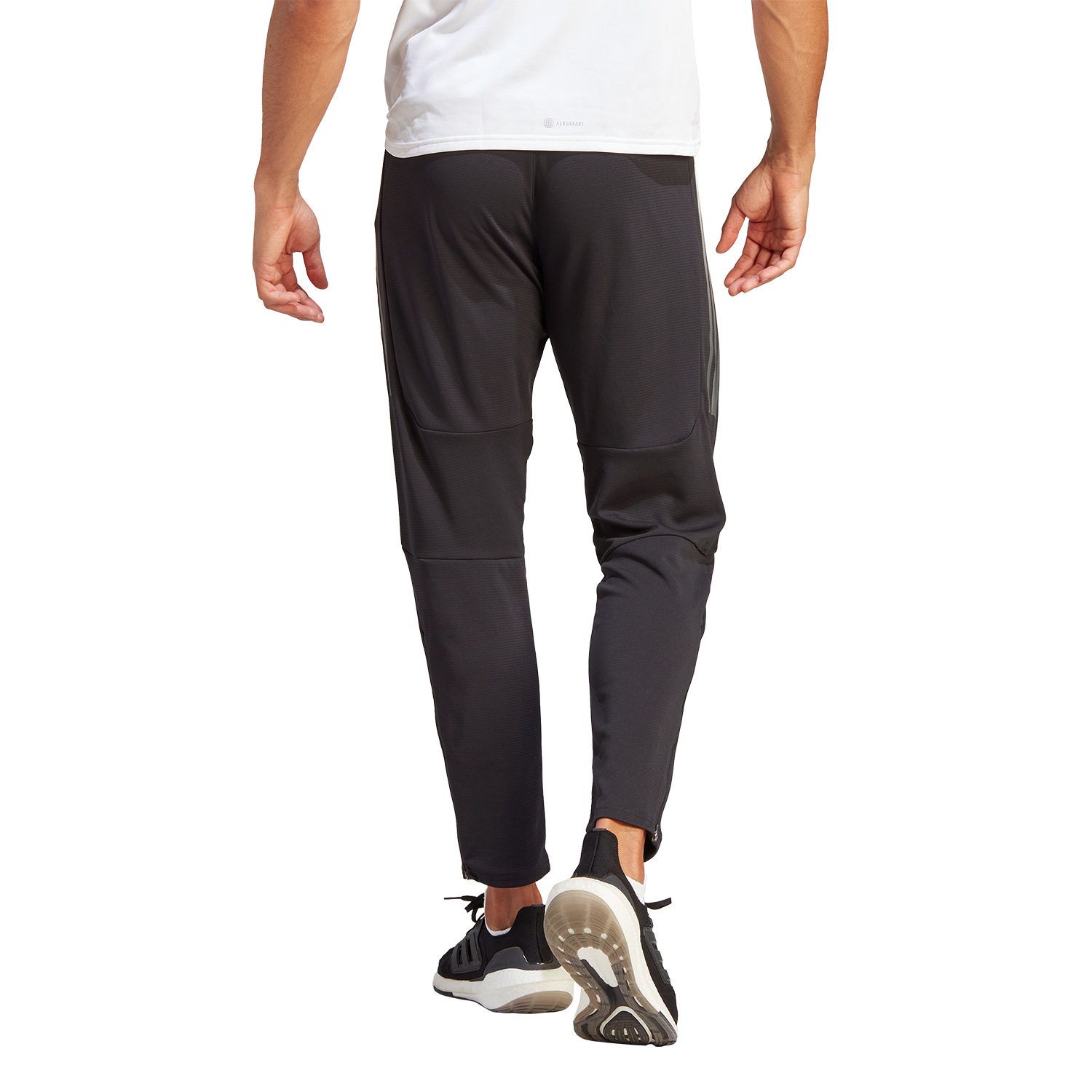 adidas Run Icons Pantaloni Black/Lucid Pink