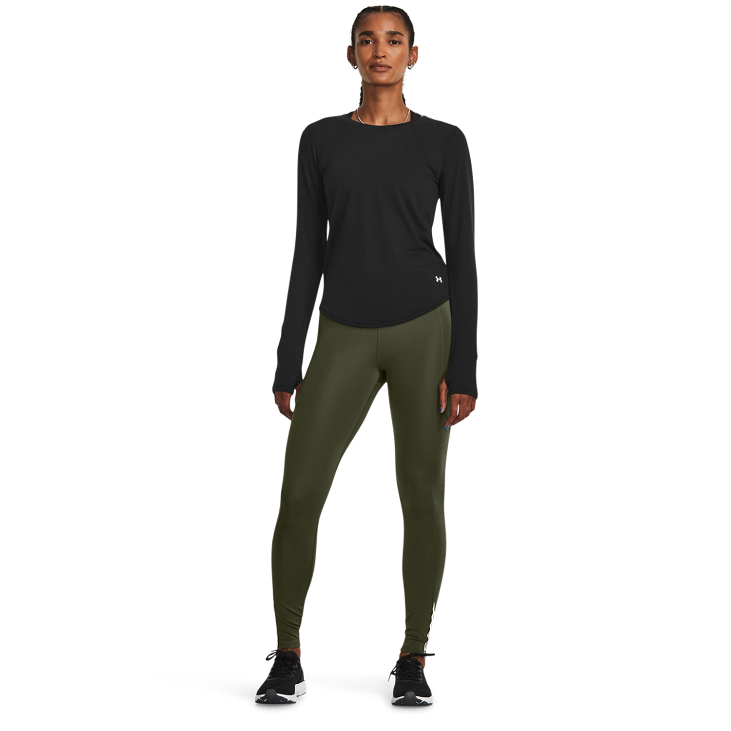 Under Armour Fly Fast 3.0 Tights Marine Od Green/Black