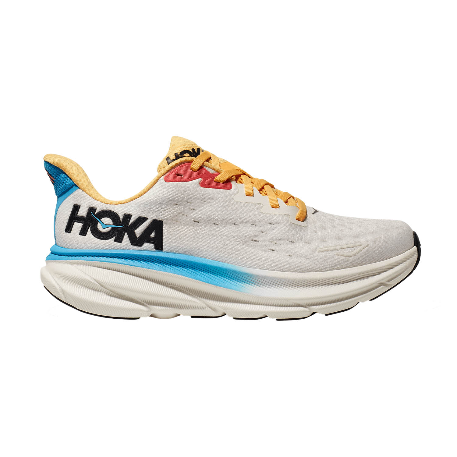 Hoka Clifton 9 Wide Blanc De Blanc/Swim Day