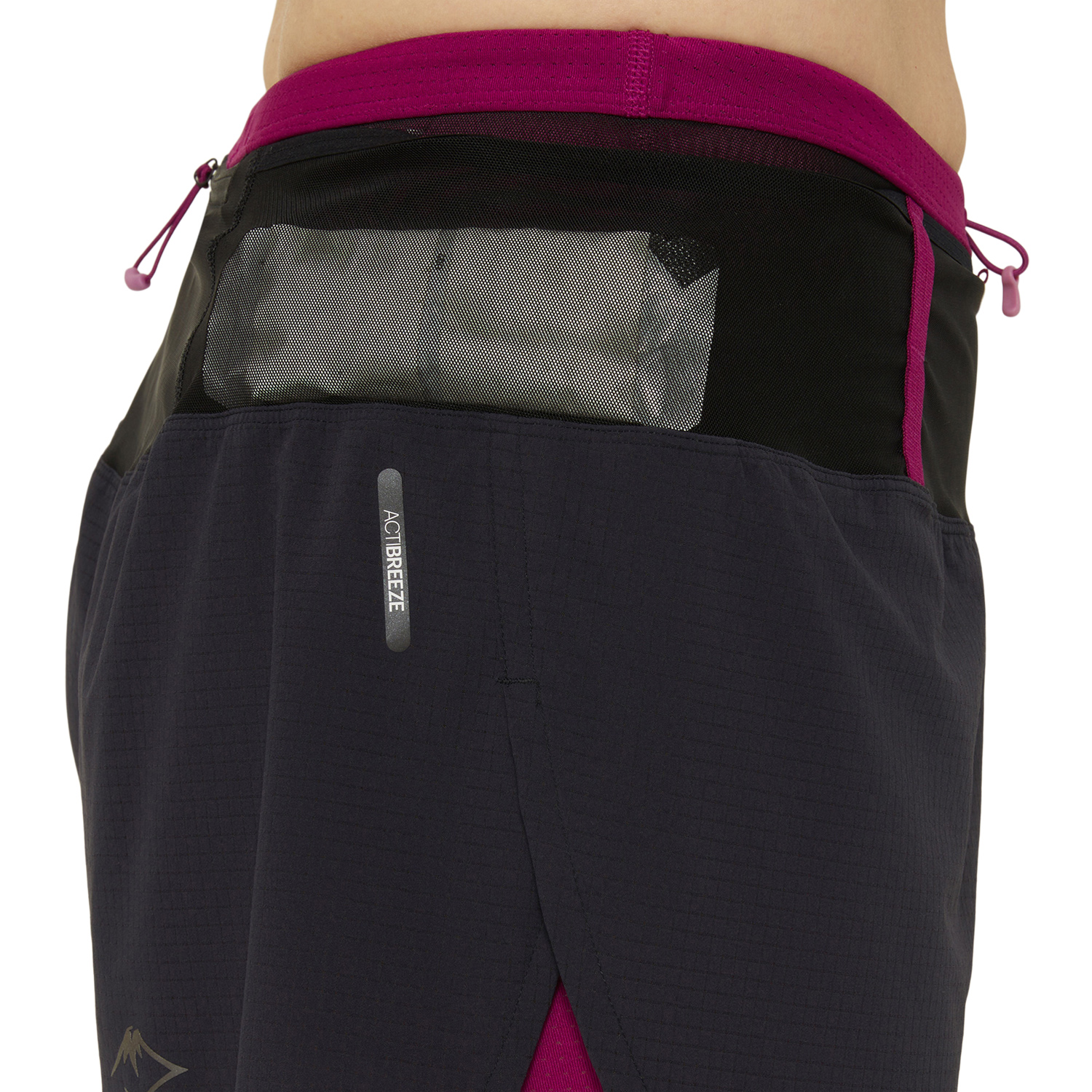 Asics Fujitrail 2 in 1 3in Pantaloncini Performance Black/Blackberry