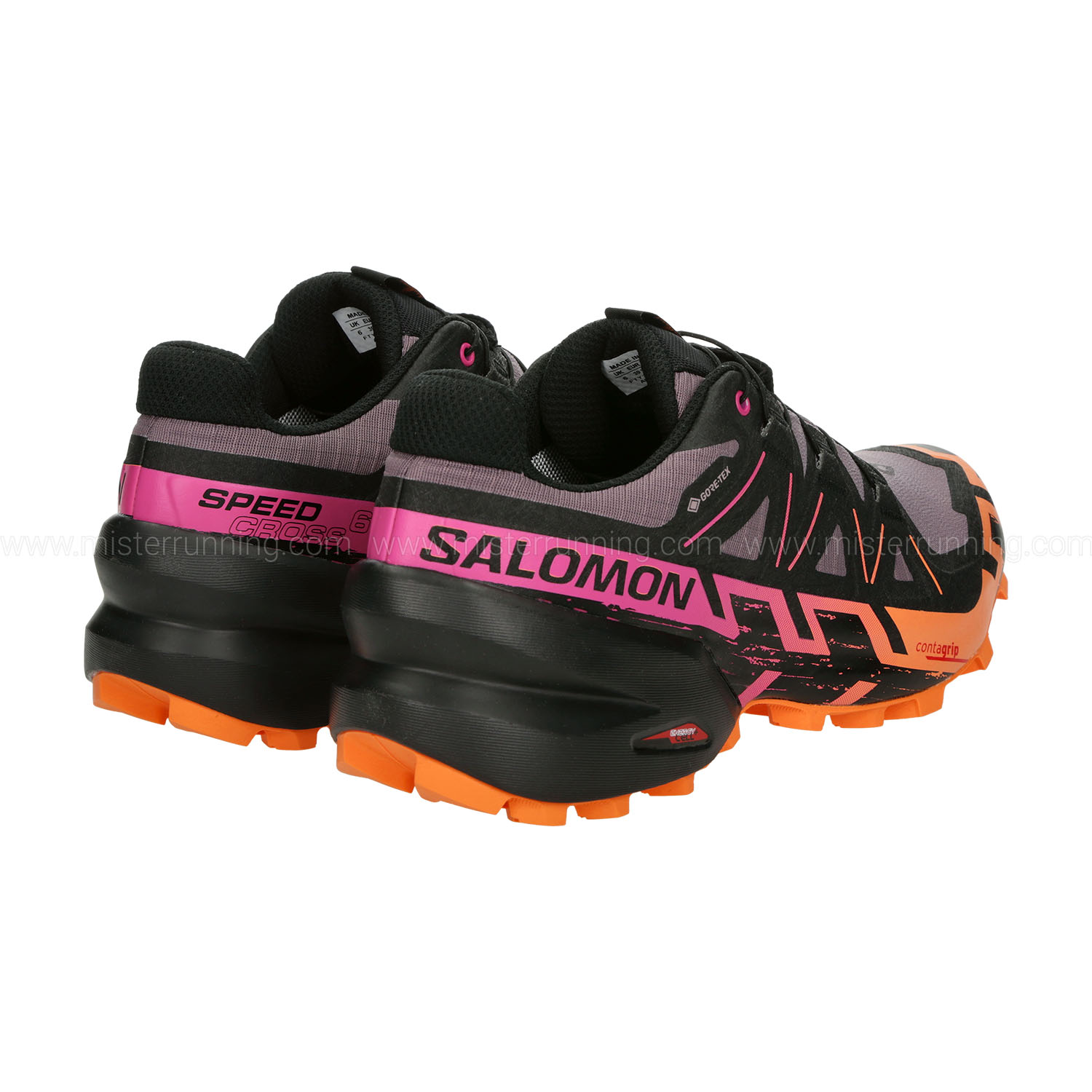 Salomon Speedcross 6 GTX Moonscape/Black/Bird Of Paradise