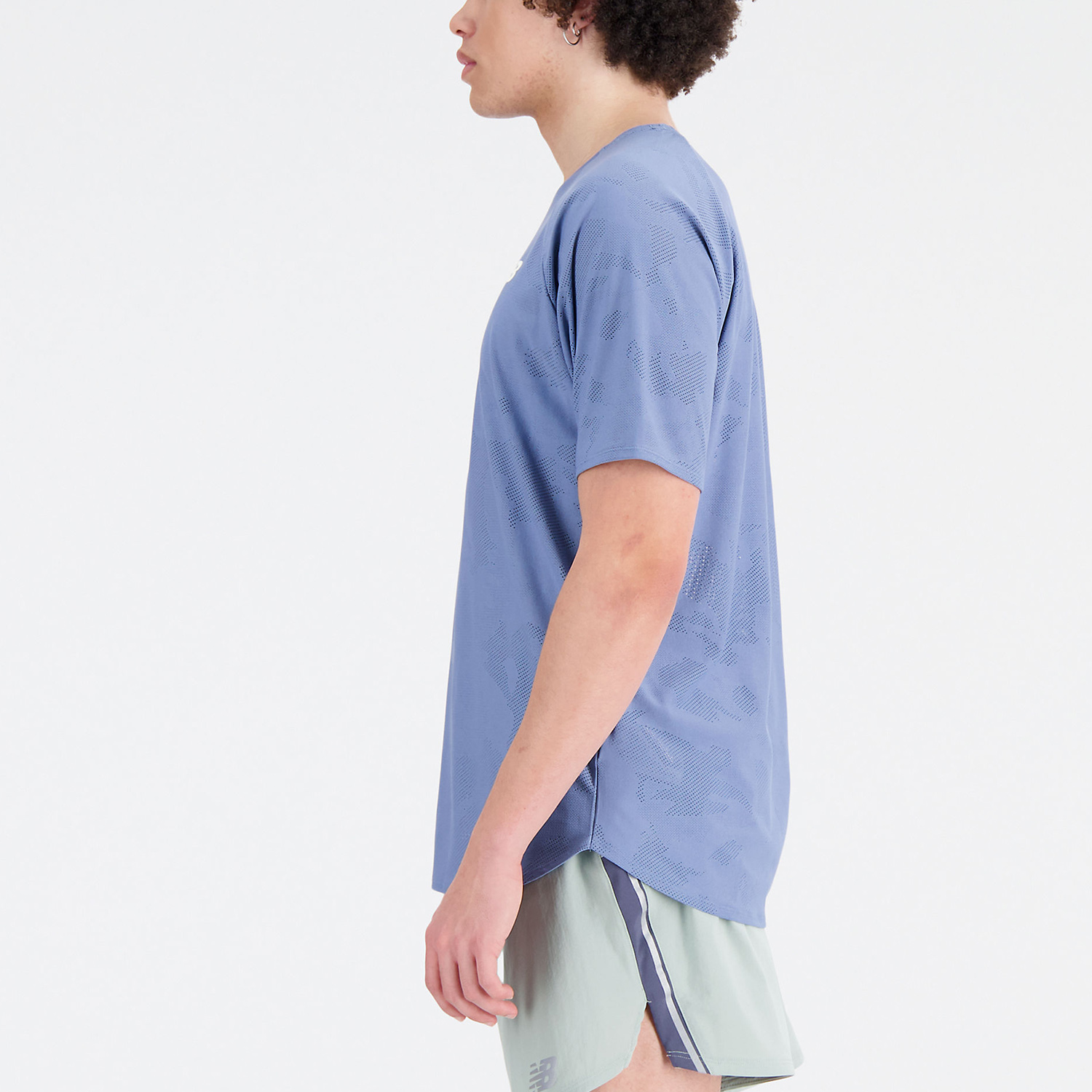 New Balance Q Speed Jacquard Maglietta Mercury Blue