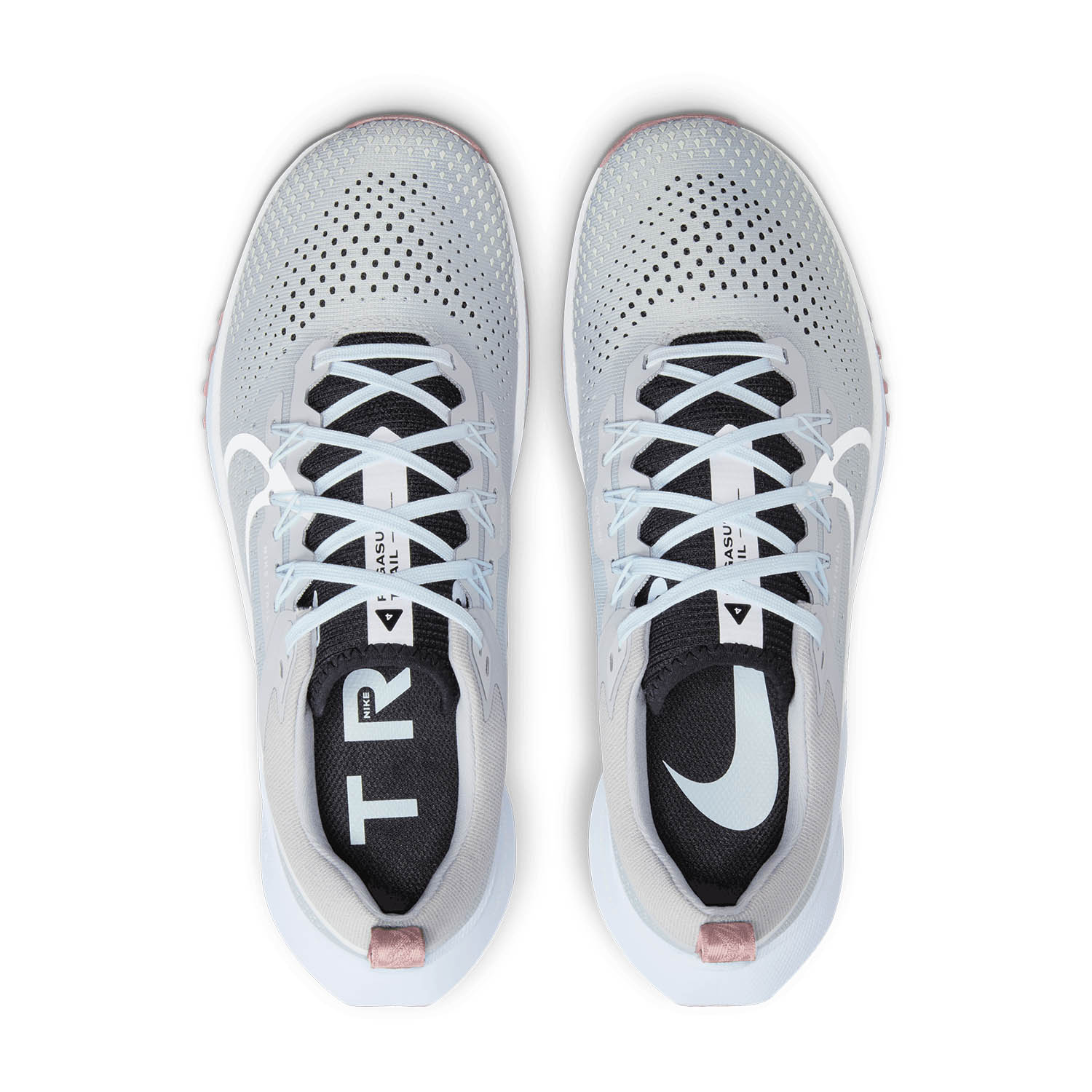 Nike React Pegasus Trail 4 Light Smoke Grey/White/Black/Glacier Blue