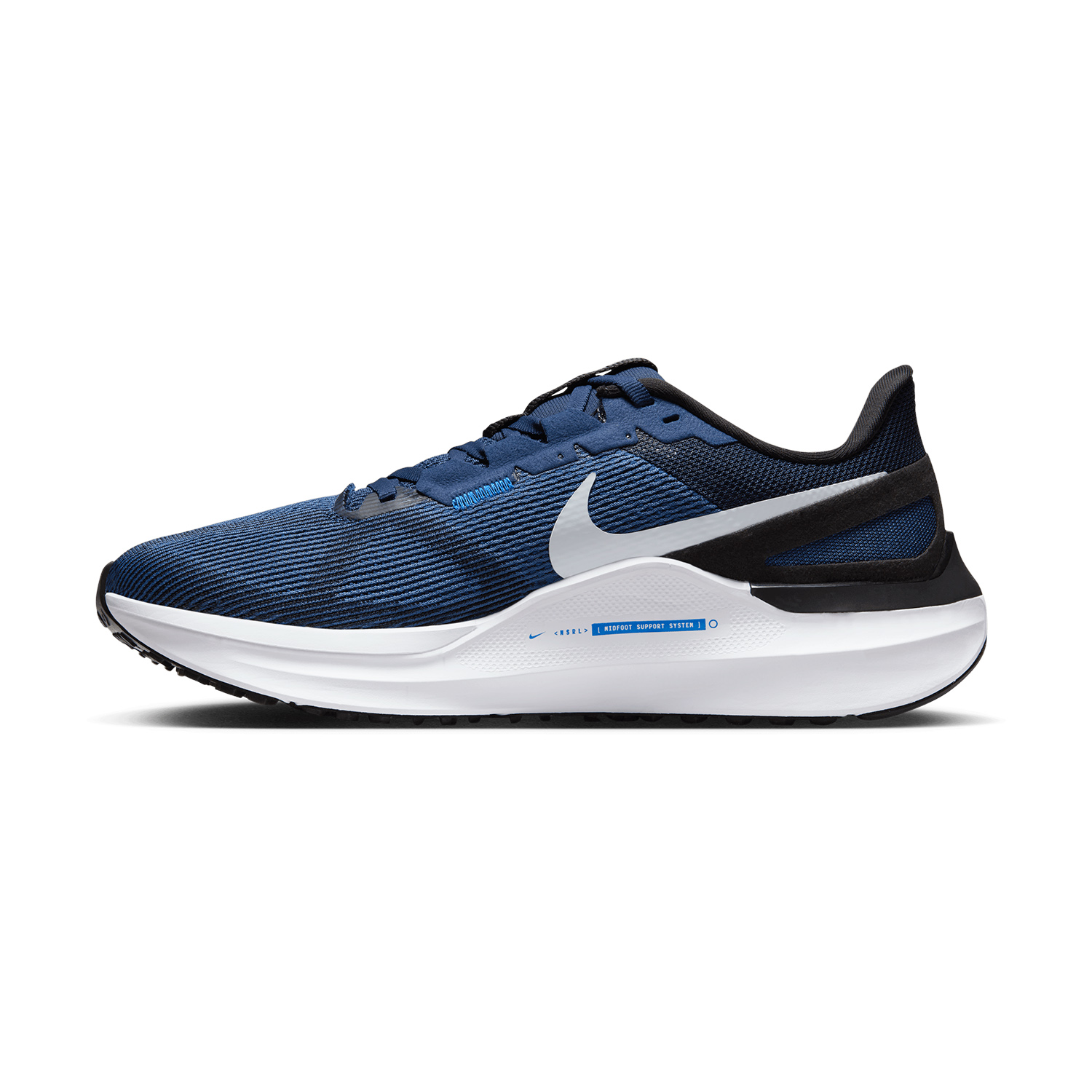 Nike Air Zoom Structure 25 Midnight Navy/Pure Platinum/White/Black