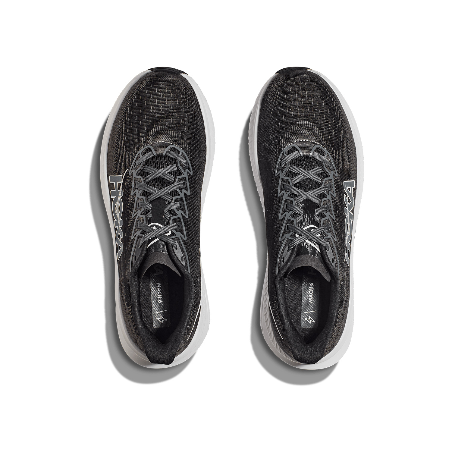 Hoka Mach 6 Black/White