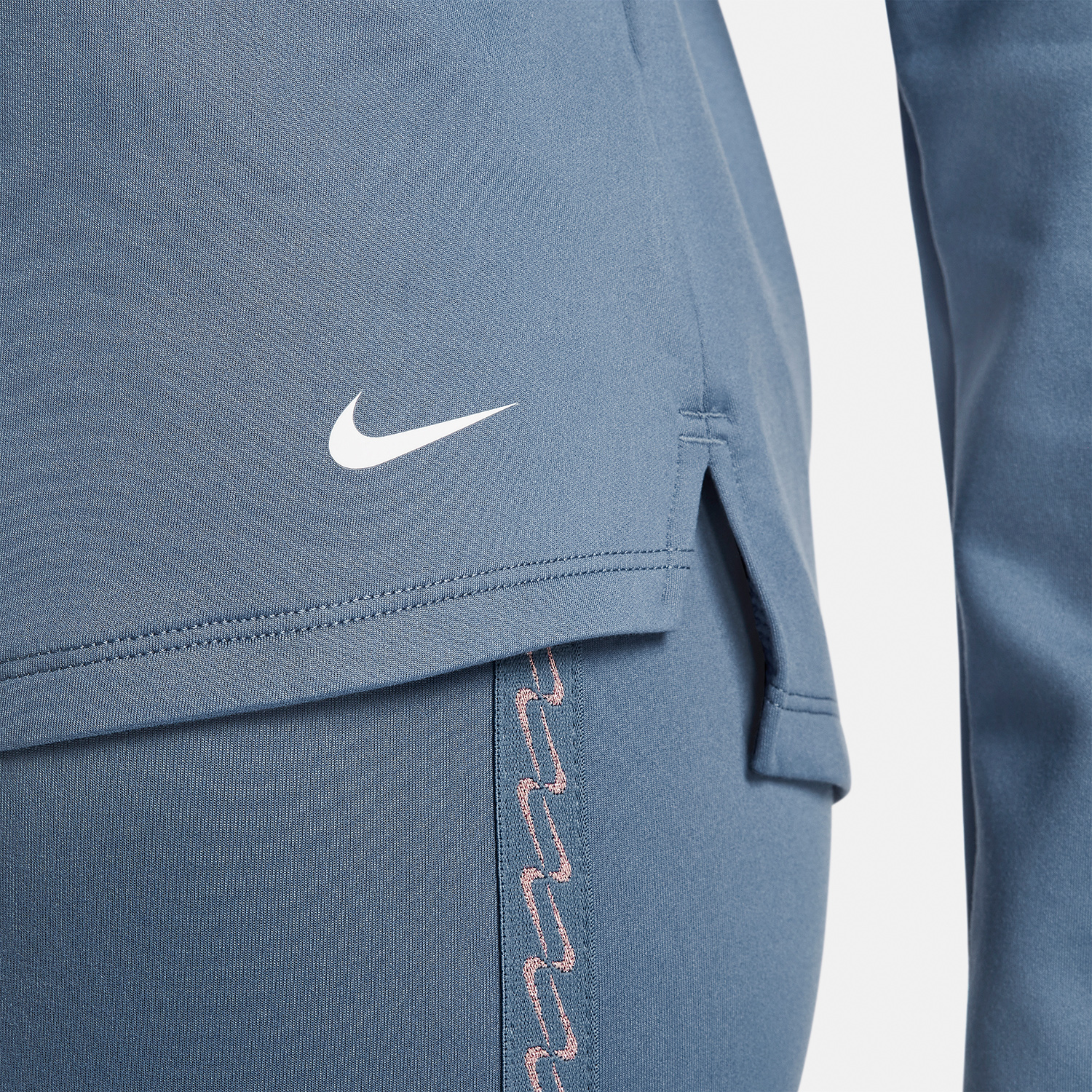 Nike One Therma-FIT One Maglia Diffused Blue/White