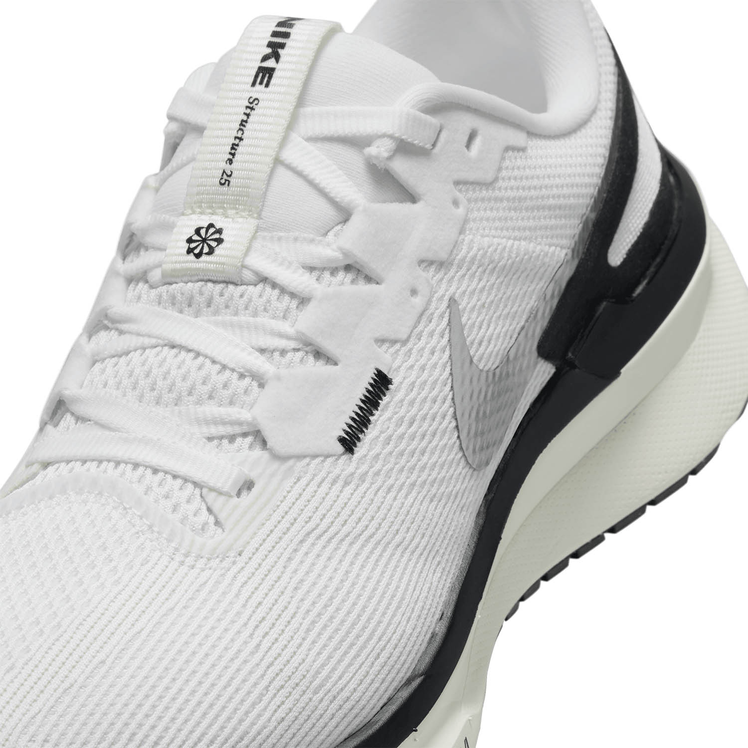 Nike Air Zoom Structure 25 White/Black/Sail/Coconut Milk