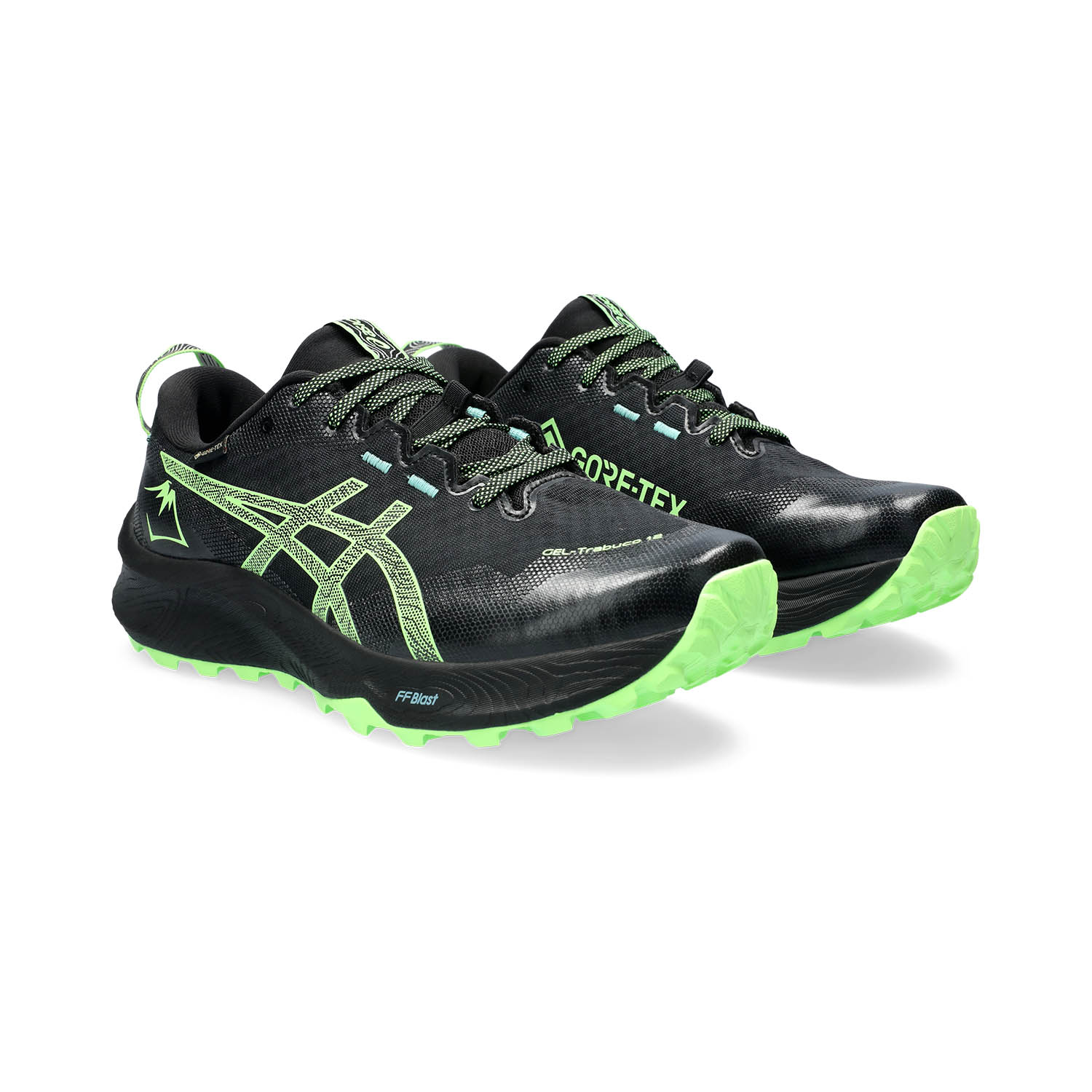 Asics Gel Trabuco 12 GTX Black/Illuminate Green