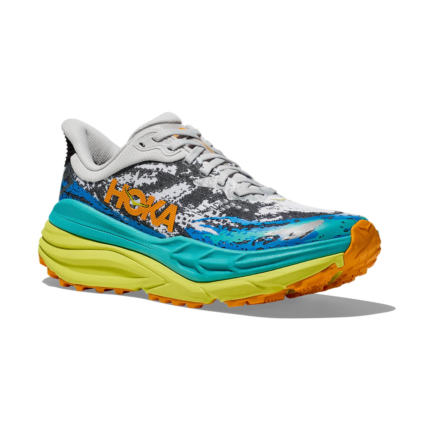 Hoka Stinson 7 White/Evening Primrose