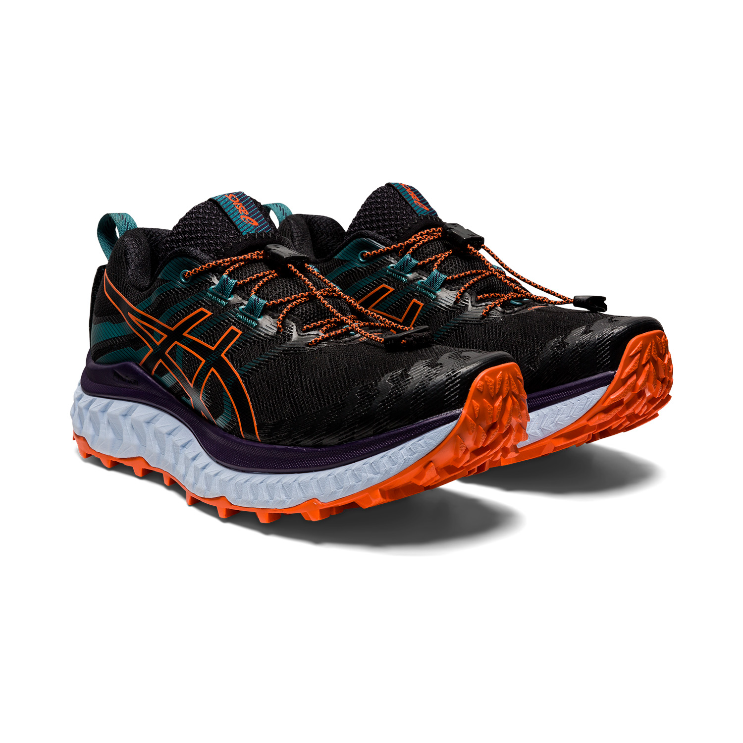 Asics Trabuco Max Black/Nova Orange
