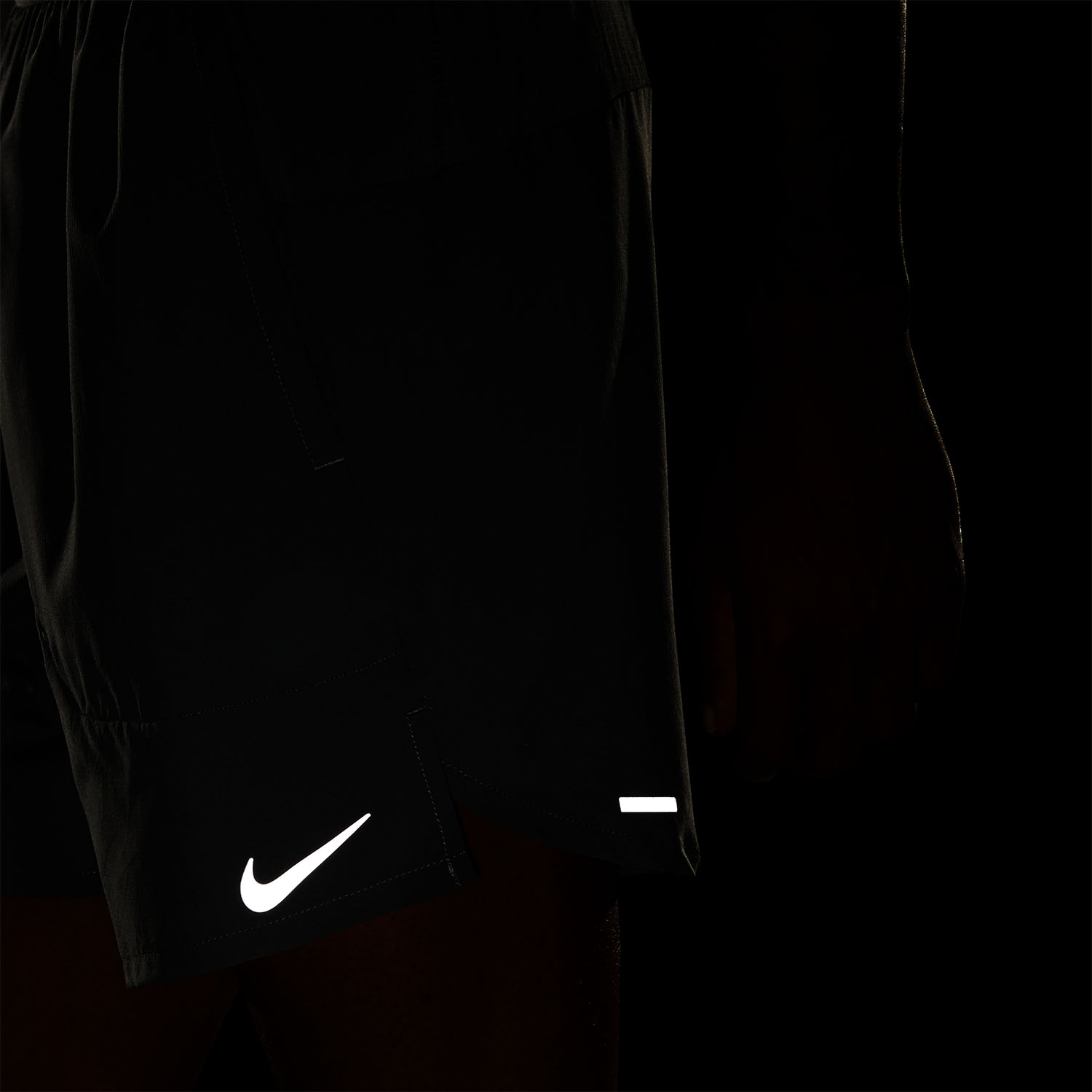 Nike Dri-FIT Stride 7in Pantaloncini Smoke Grey/Black/Reflective Silver