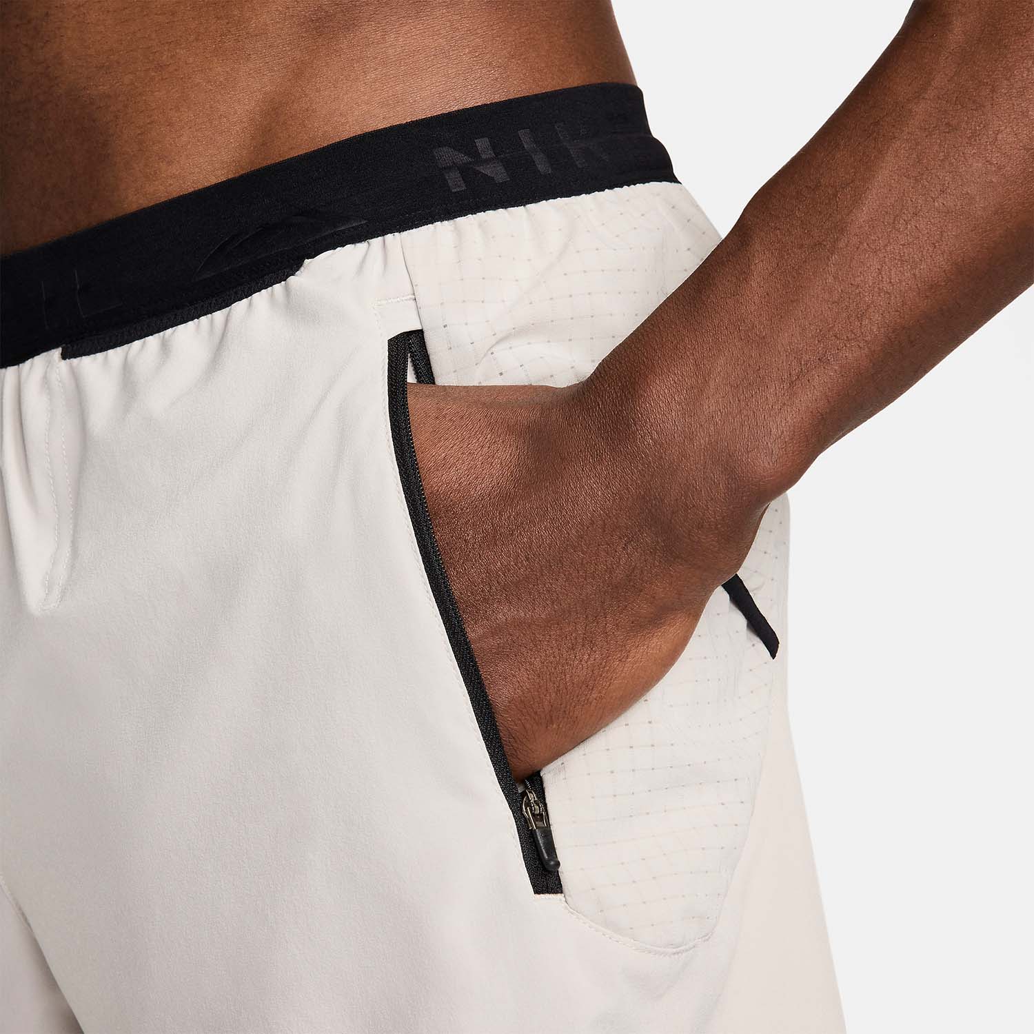 Nike Dri-FIT Second Sunrise 7in Pantaloncini Light Iron Ore/Black