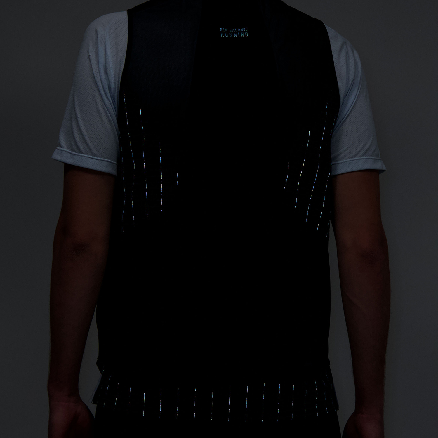 New Balance Impact Run Luminous Gilet Black