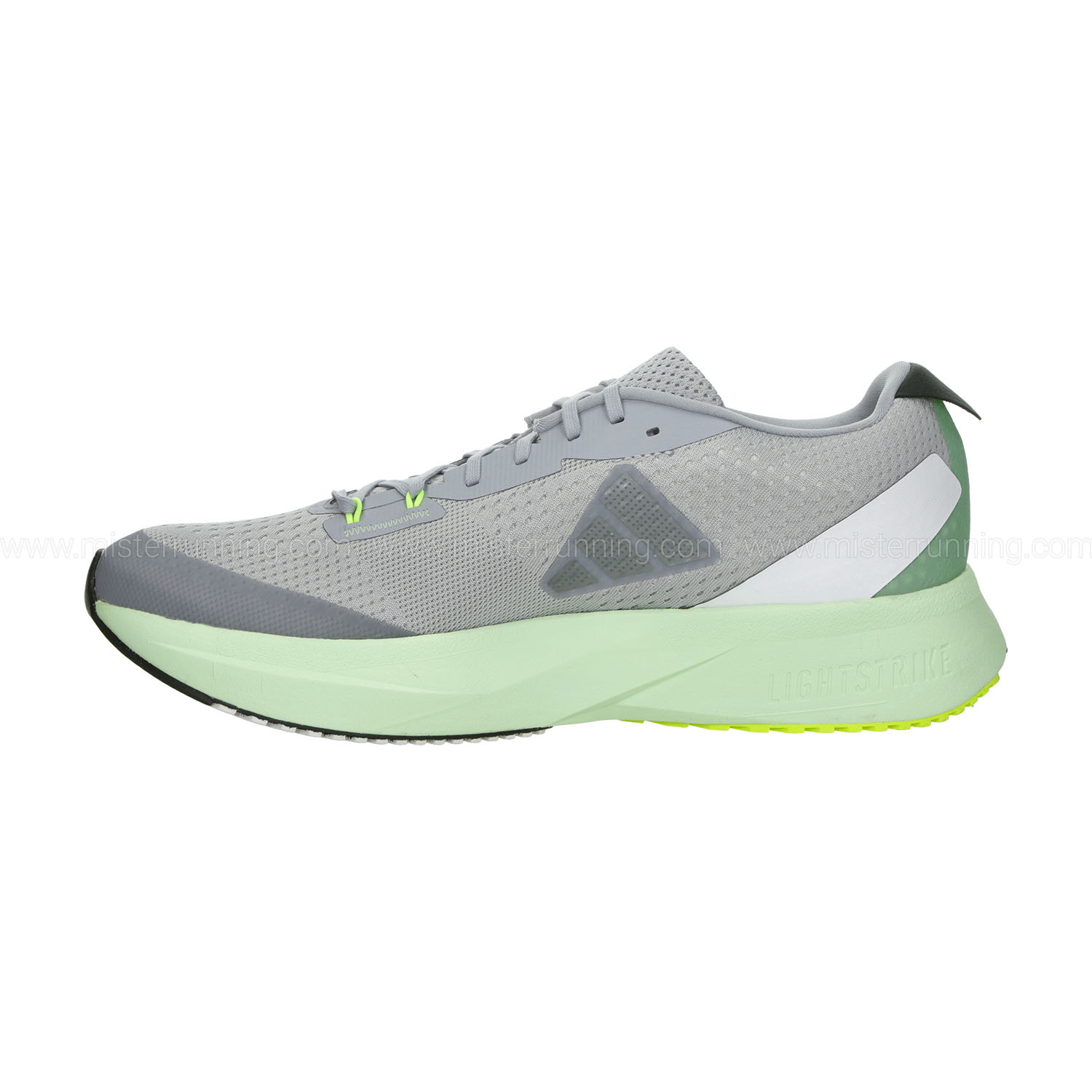 adidas adizero SL Halo Silver/Iron Metallic/Semi Green Spark