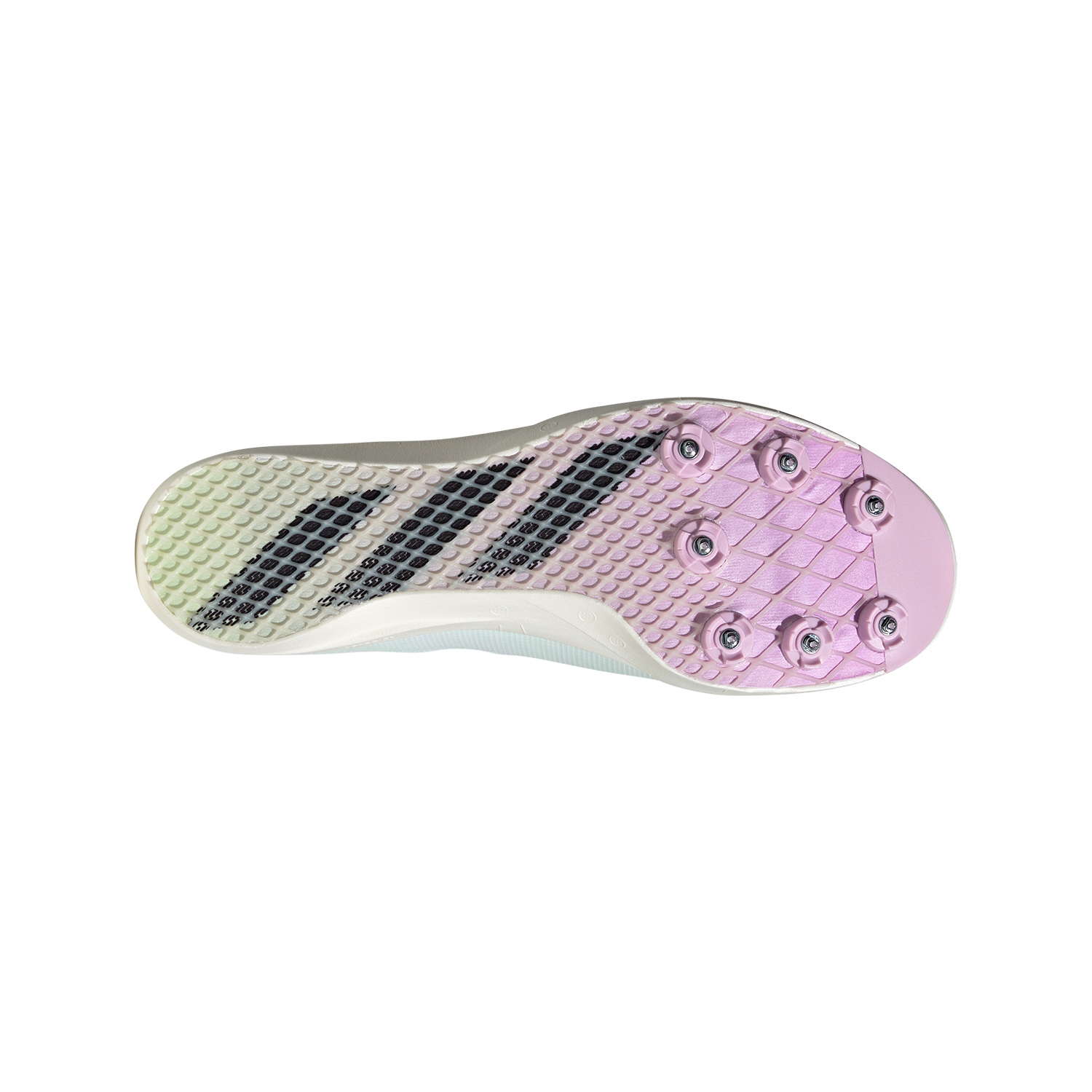 adidas adizero Long Jump Cloud White/Core Black/Green Spark