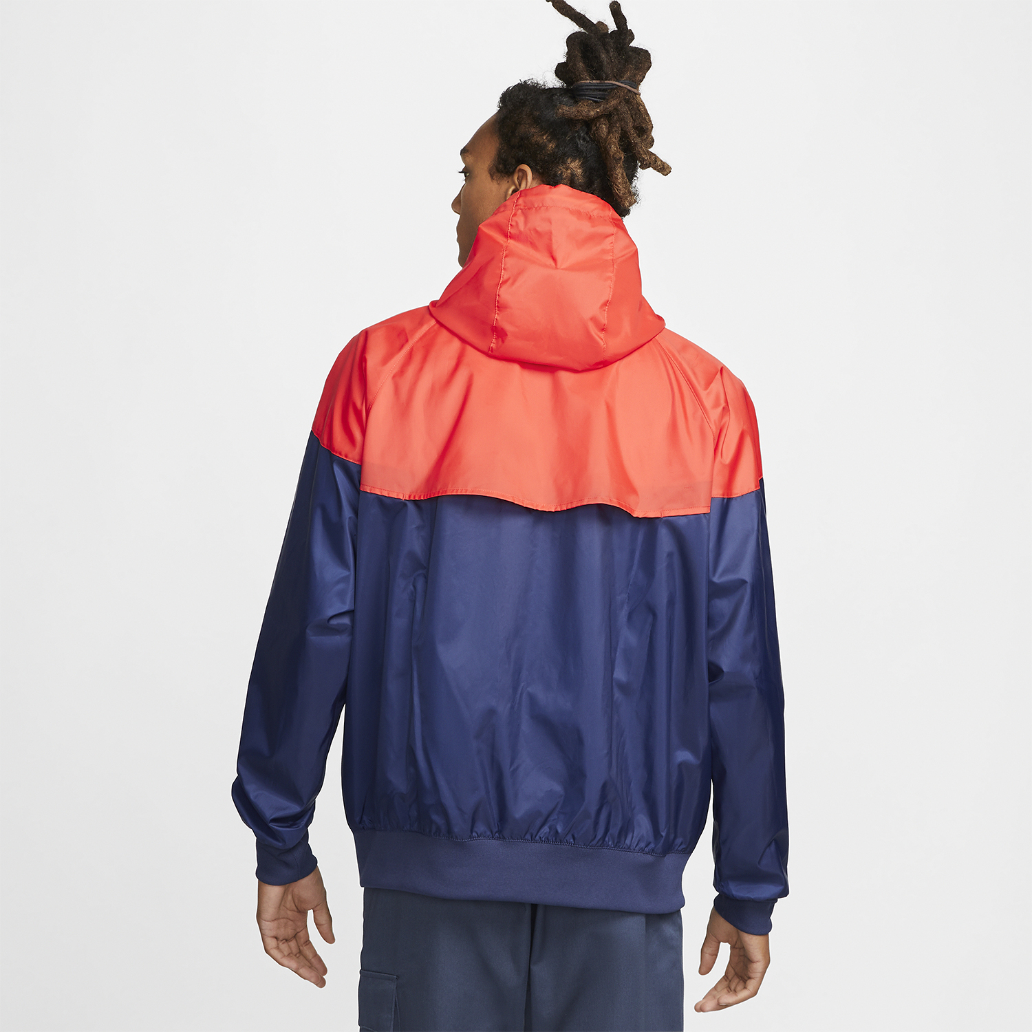 Nike Heritage Essentials Windrunner Giacca Midnight Navy/Light Crimson