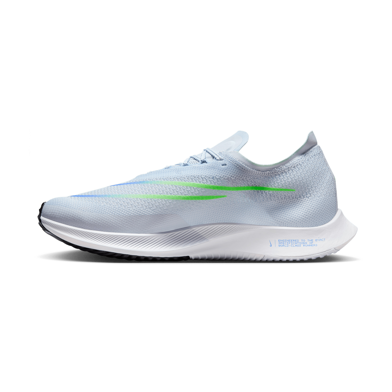 Nike ZoomX Streakfly Football Grey/Green Strike/Racer Blue