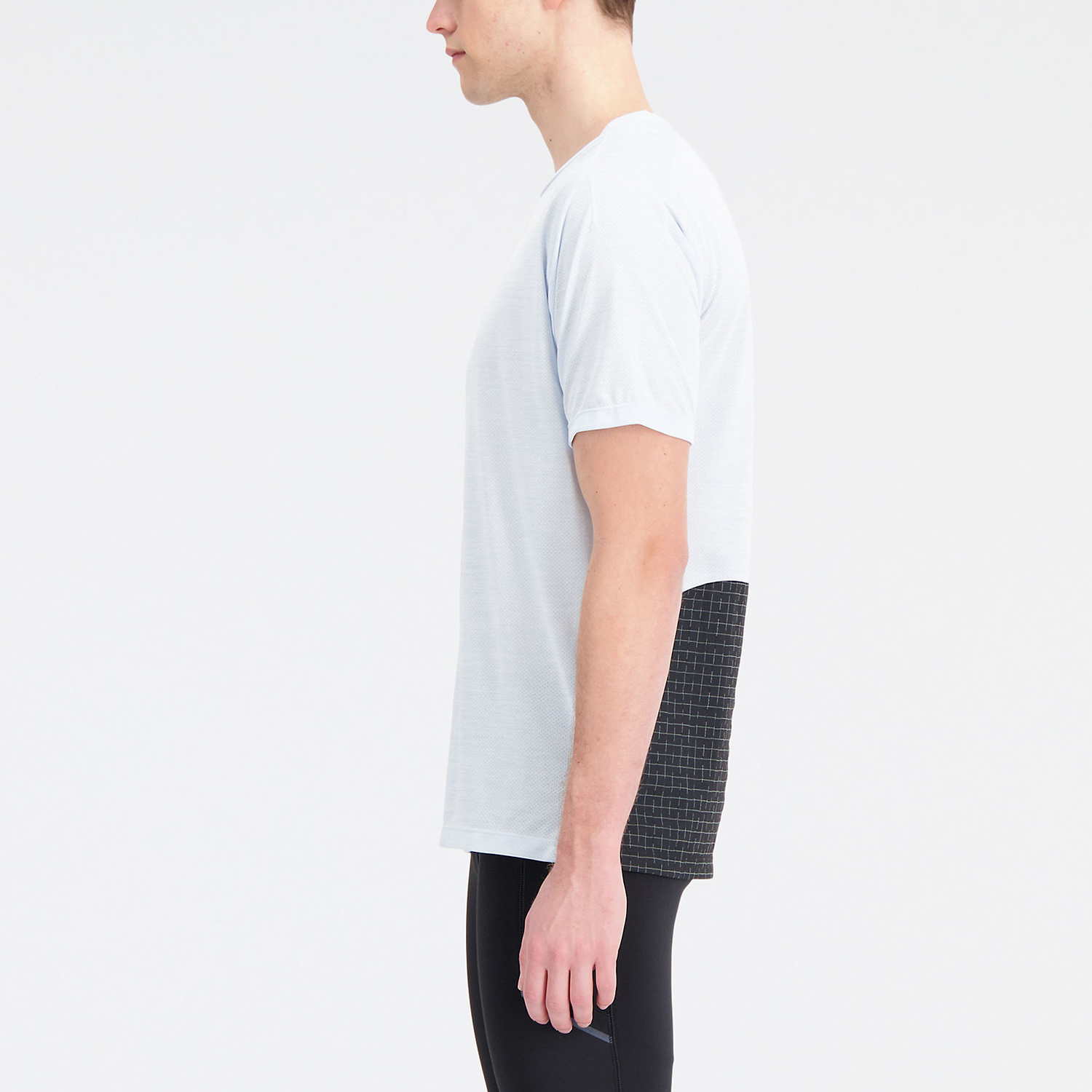 New Balance Impact Luminous Maglietta Ice Blue Heather